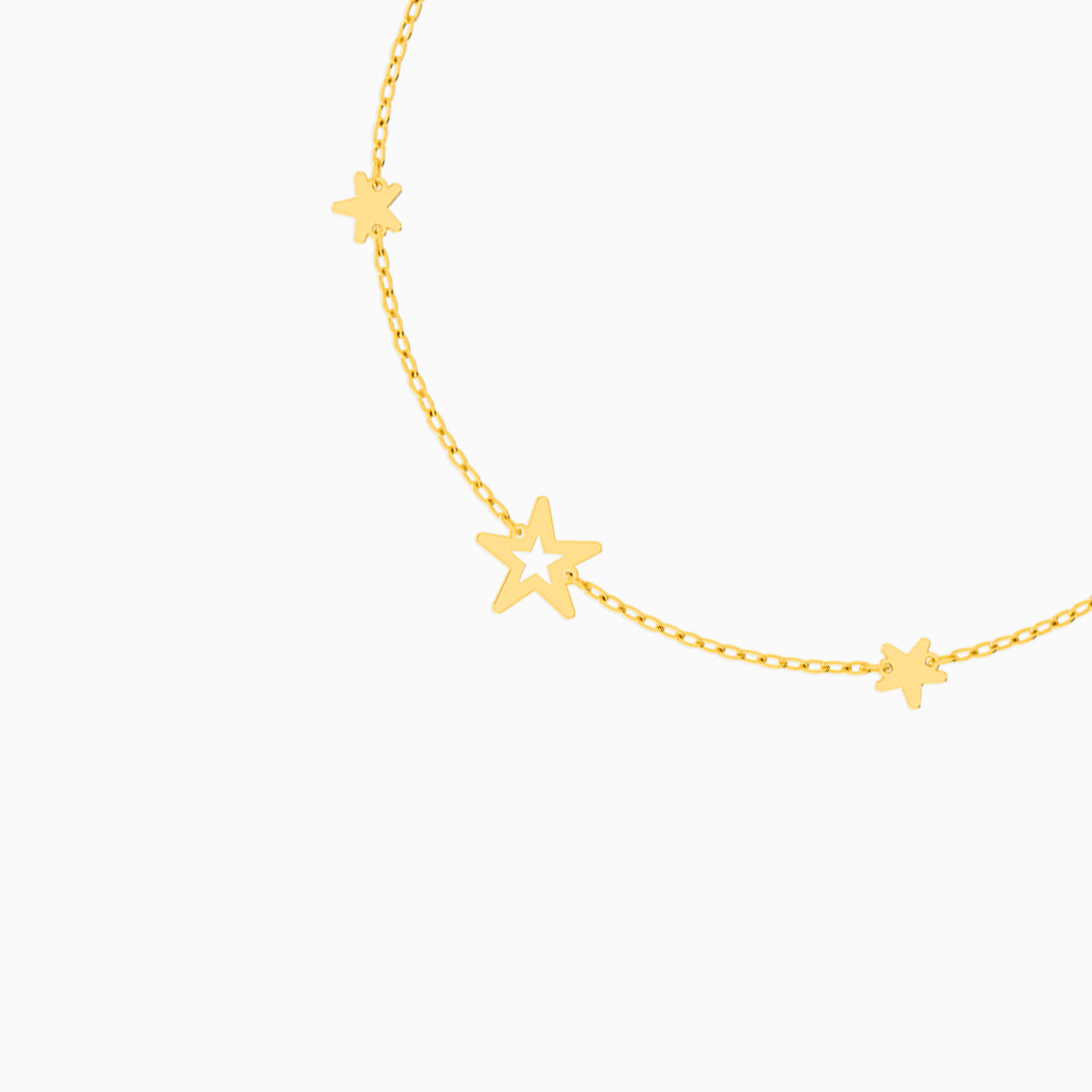 18K Gold Chain Bracelet - 3