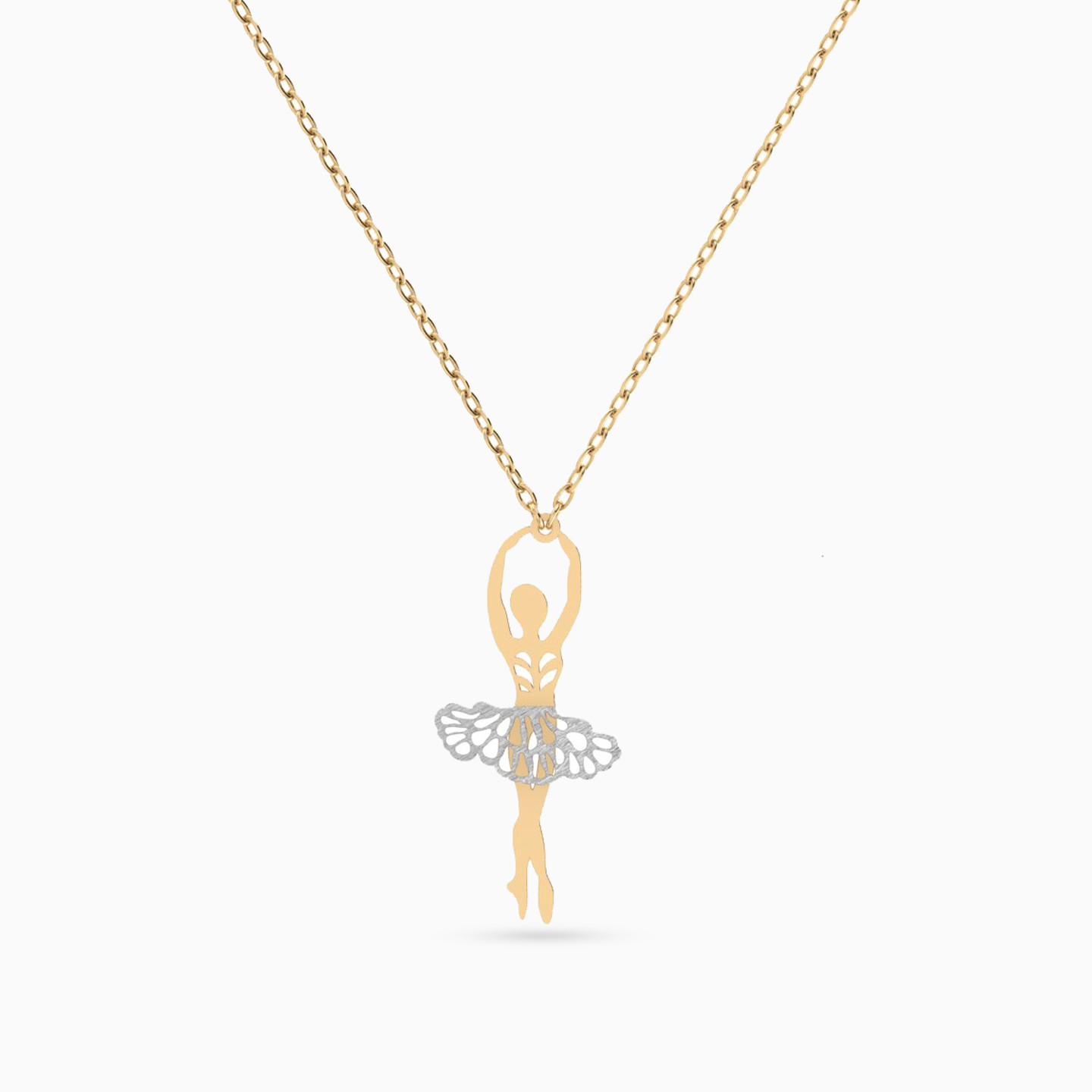 18K Gold Pendant Necklace