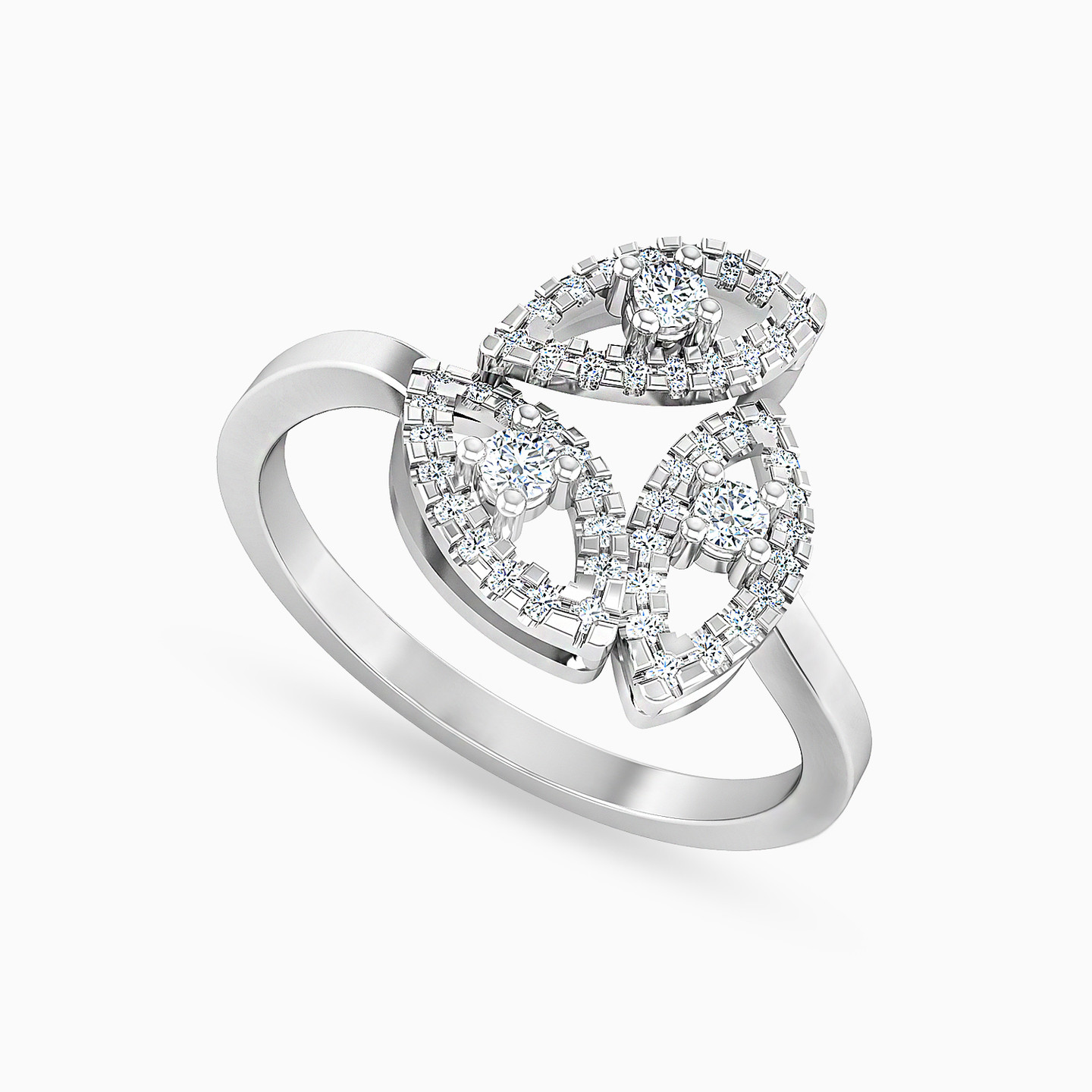 Marquise Diamond Ring in 18K Gold - 4 Marquise Diamond Ring in 18K Gold - 4