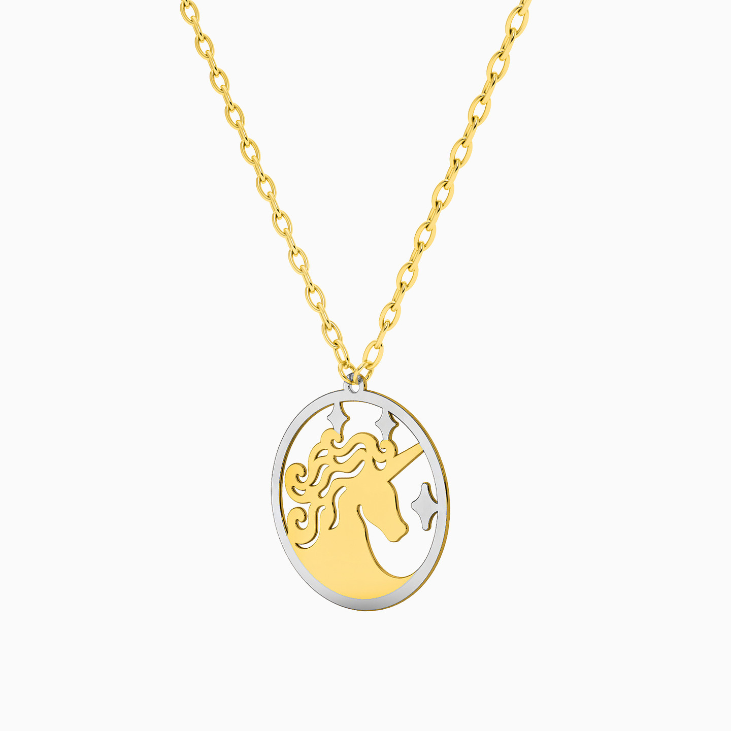 Unicorn Necklace In 18K Gold - 2 Unicorn Necklace In 18K Gold - 2