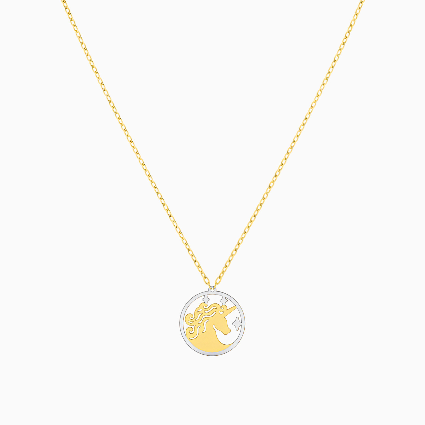 Unicorn Necklace In 18K Gold - 3 Unicorn Necklace In 18K Gold - 3