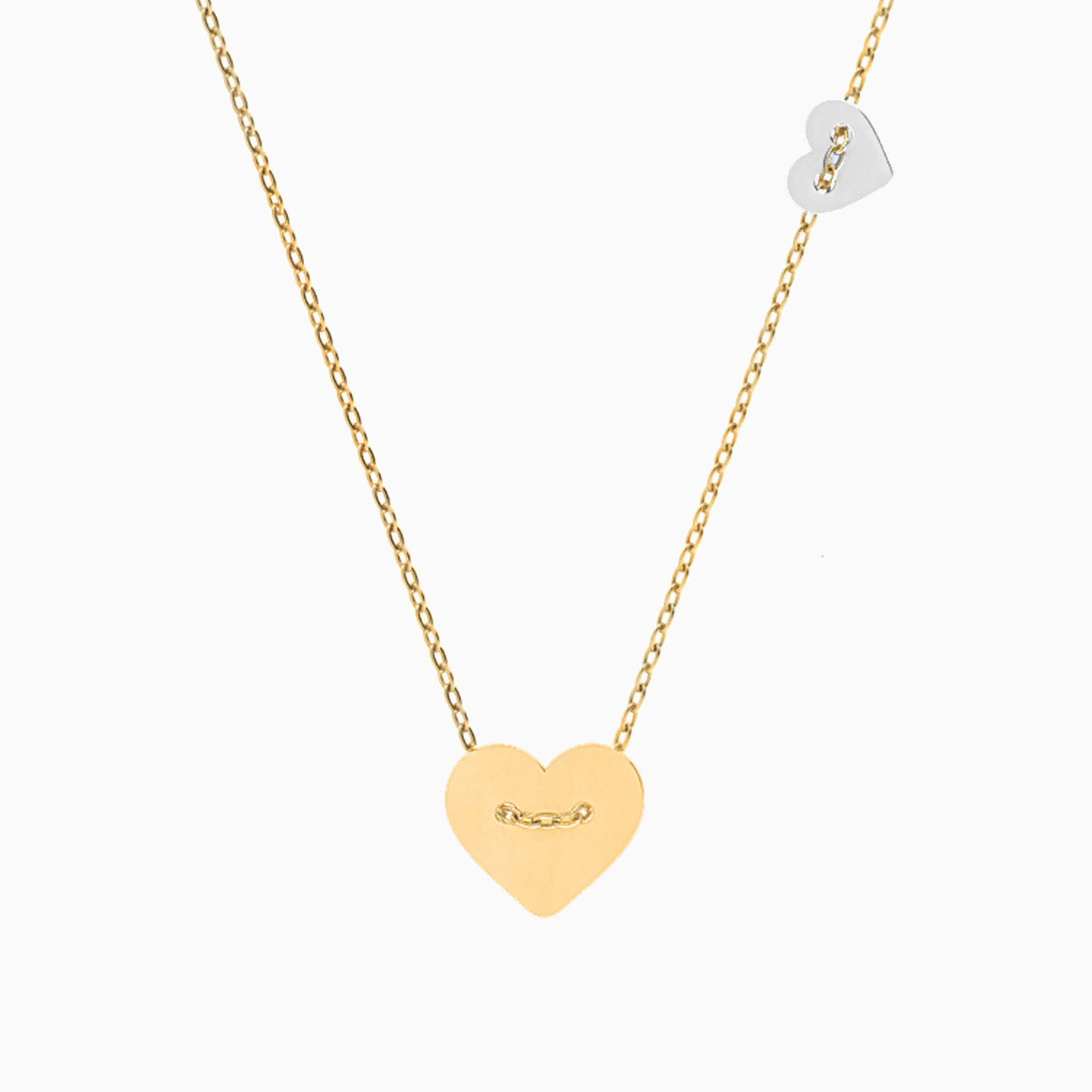 سلسلة ذهب قلب عيار 18 قيراط سلسلة ذهب قلب عيار 18 قيراط