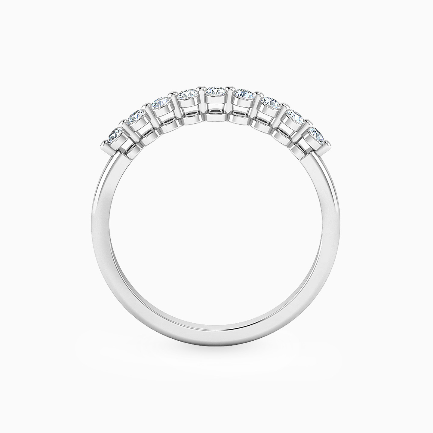 18K Gold Diamond Eternity Ring - 3