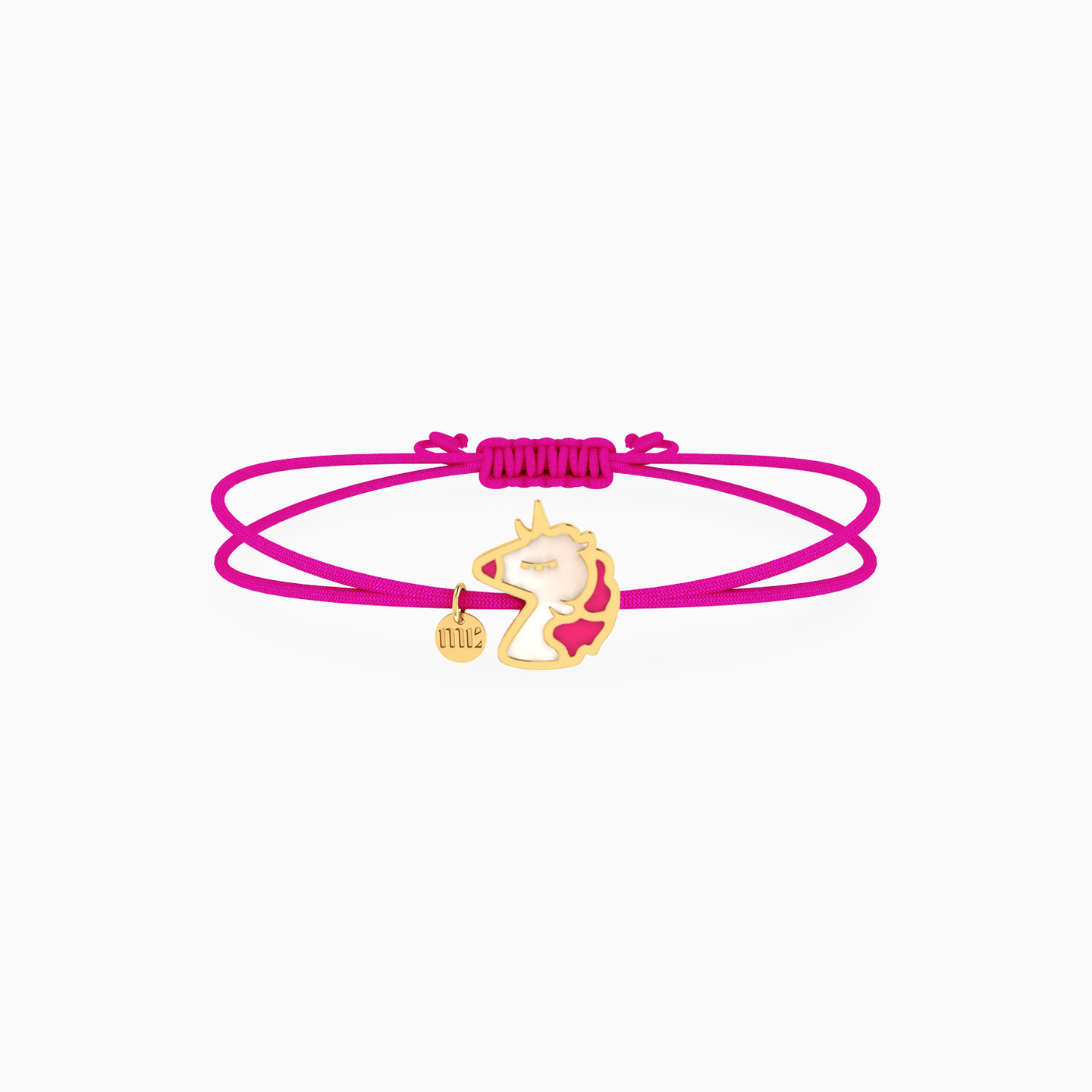 Kids Unicorn Cord Bracelet in 14K Gold Kids Unicorn Cord Bracelet in 14K Gold