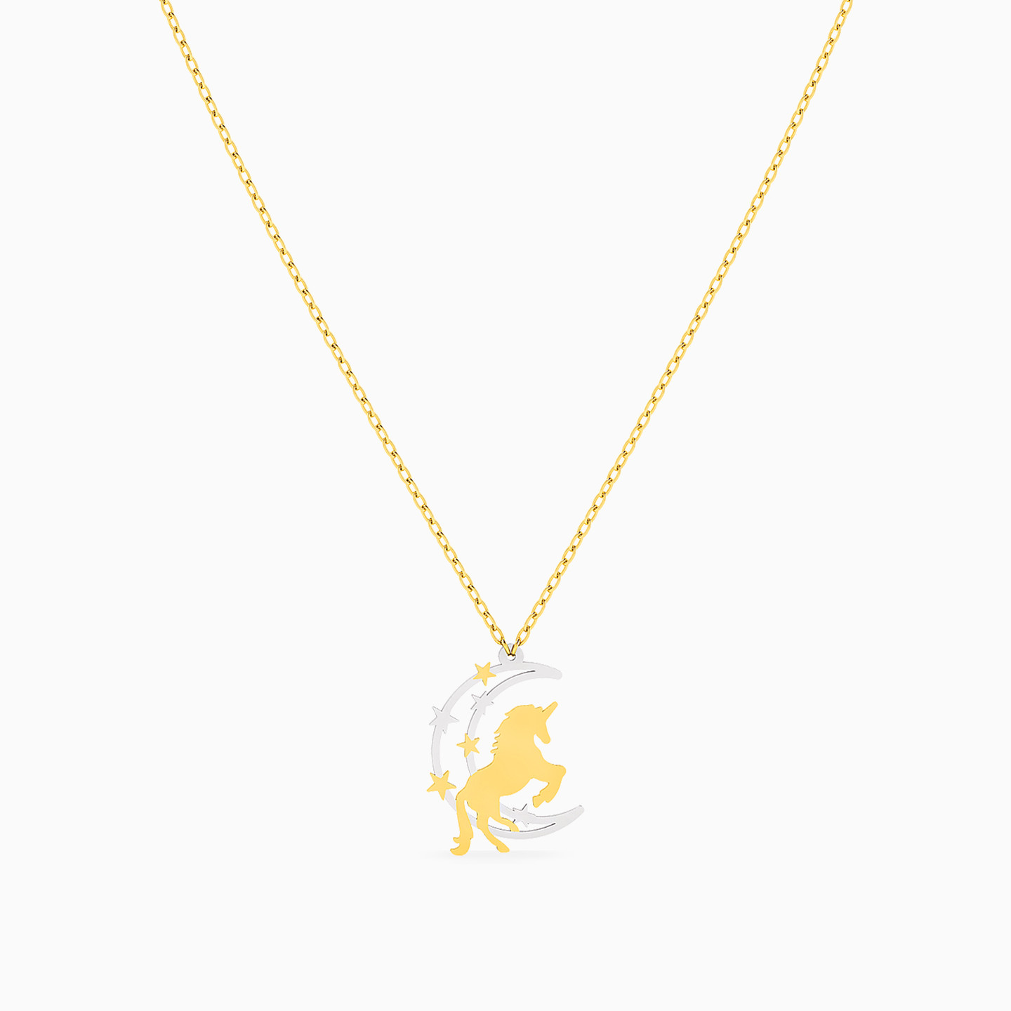 Unicorn Necklace In 18K Gold - 3 Unicorn Necklace In 18K Gold - 3