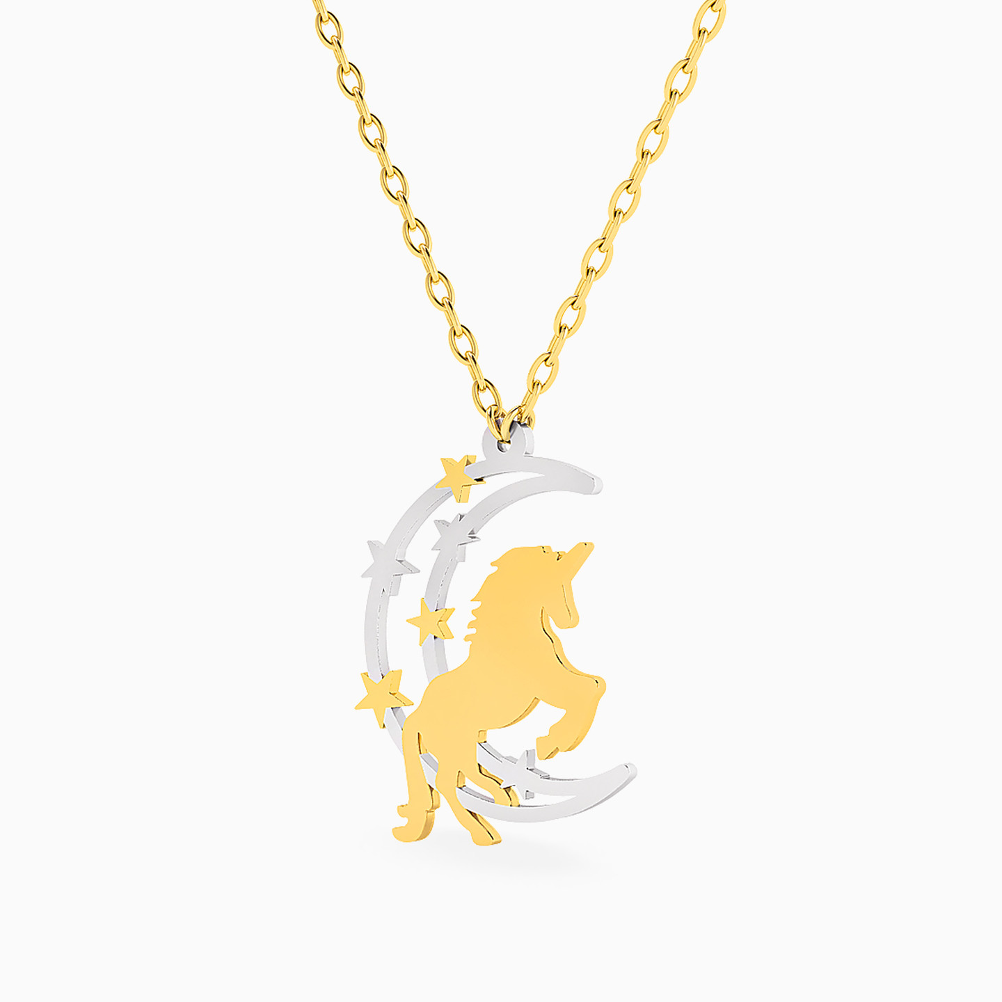 Unicorn Necklace In 18K Gold - 2 Unicorn Necklace In 18K Gold - 2