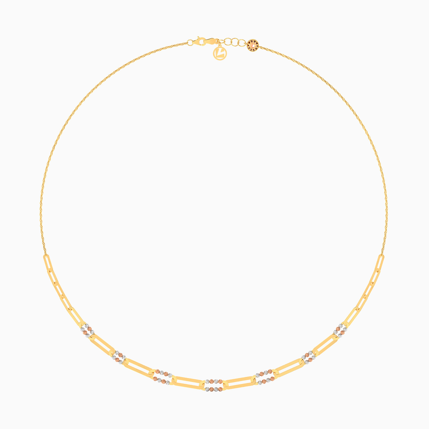 Links Shape Set in 18K Gold (2 Pieces) - 2 Links Shape Set in 18K Gold (2 Pieces) - 2
