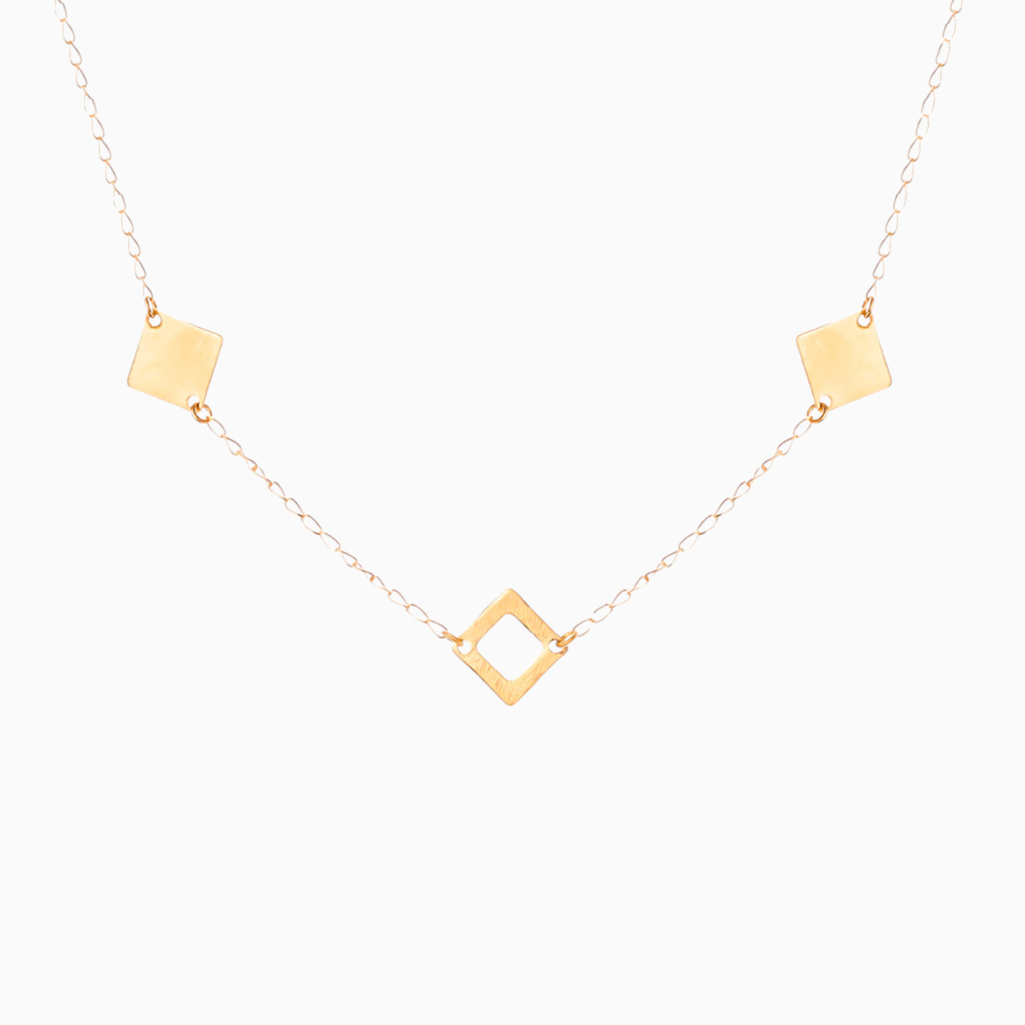 18K Gold Chain Necklace