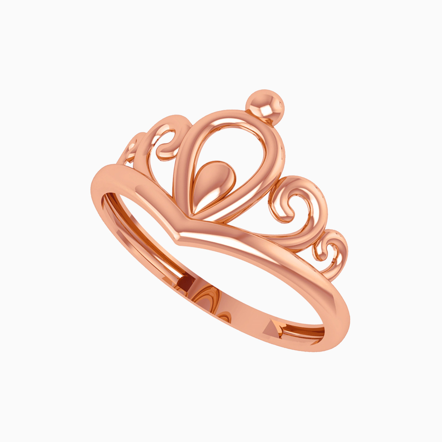 خاتم ذهب تاج عيار 18 قيراط - 2 خاتم ذهب تاج عيار 18 قيراط - 2