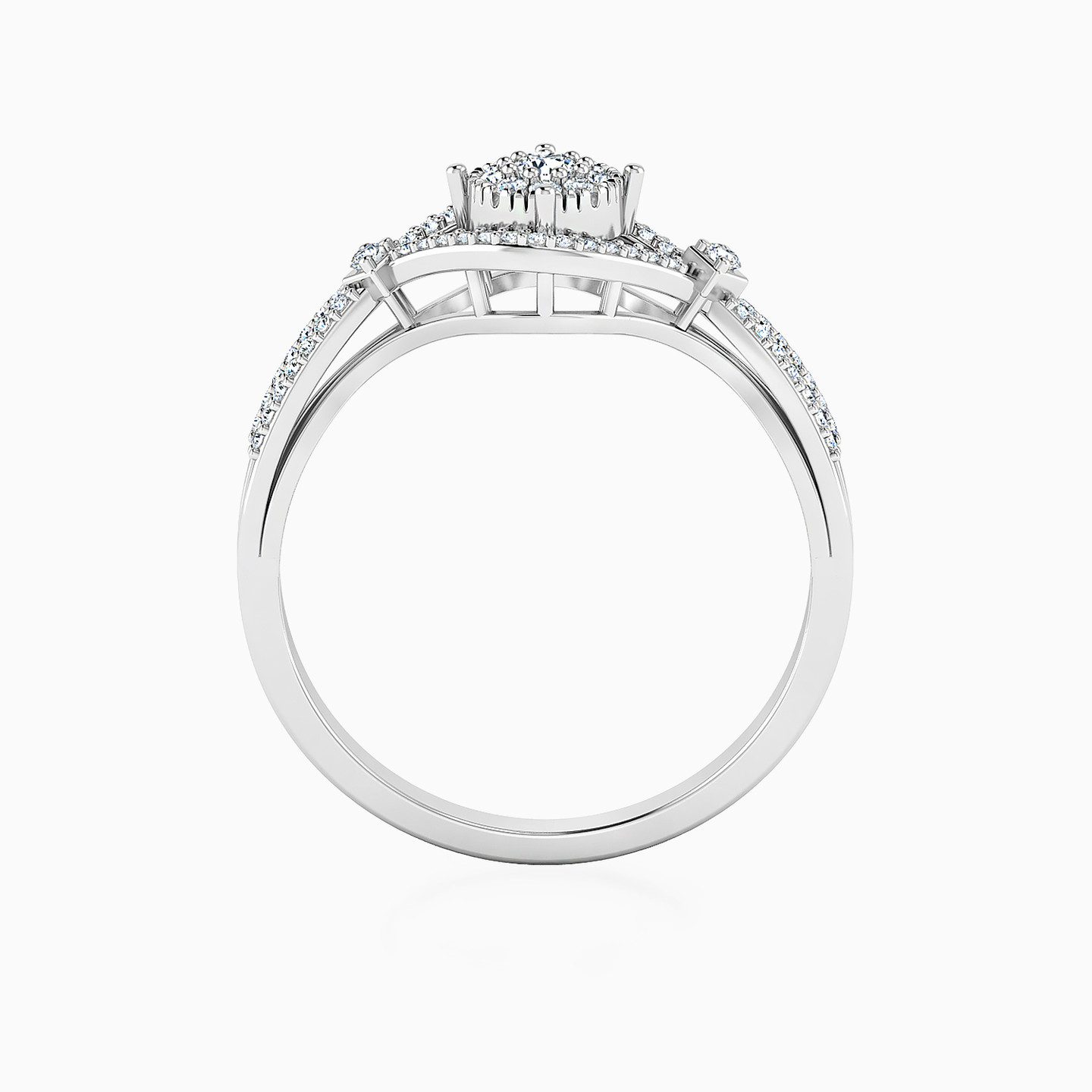 Marquise Diamond Ring in 18K Gold - 5 Marquise Diamond Ring in 18K Gold - 5