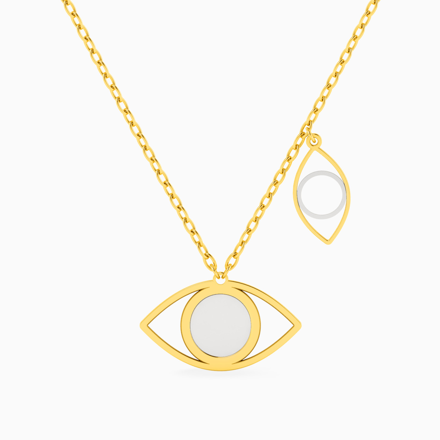Eye Necklace In 18K Gold Eye Necklace In 18K Gold