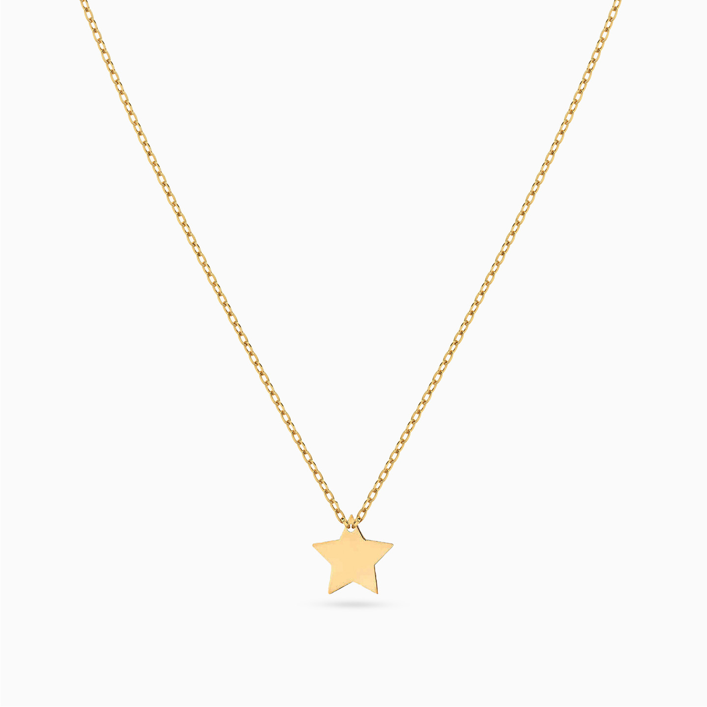 Star Necklace In 18K Gold - 2