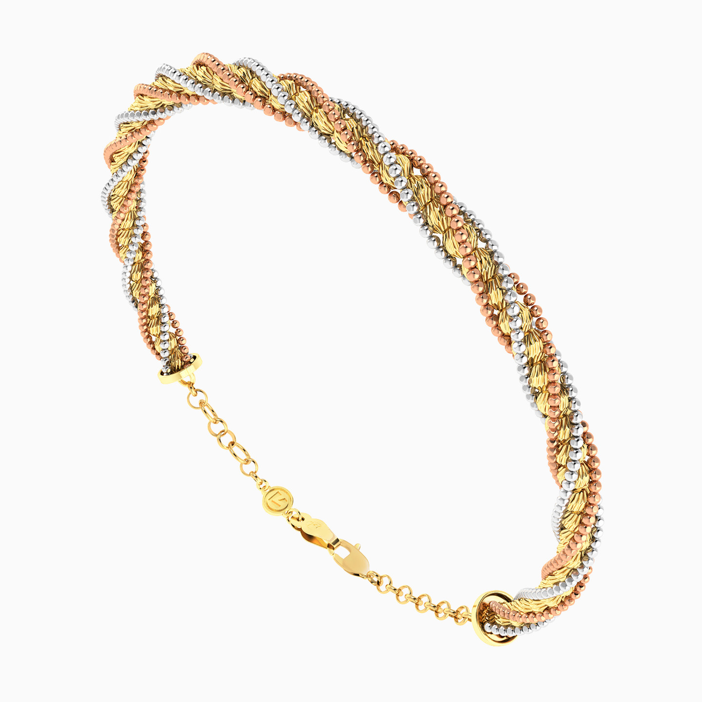 18K Gold Chain Bracelet - 3