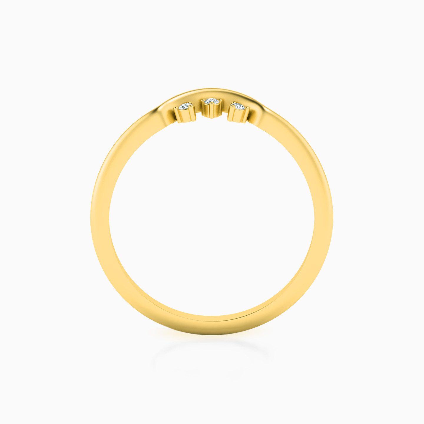 18K Gold Diamond Statement Ring - 3