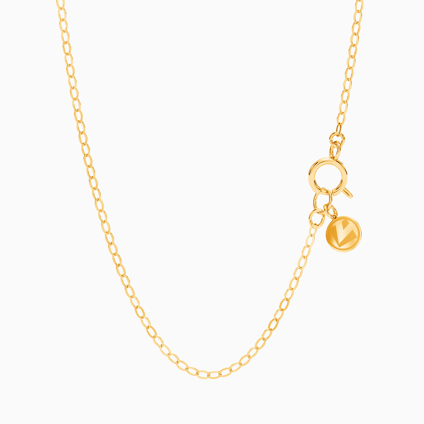 LGN308 - 18K Gold Chain Necklace