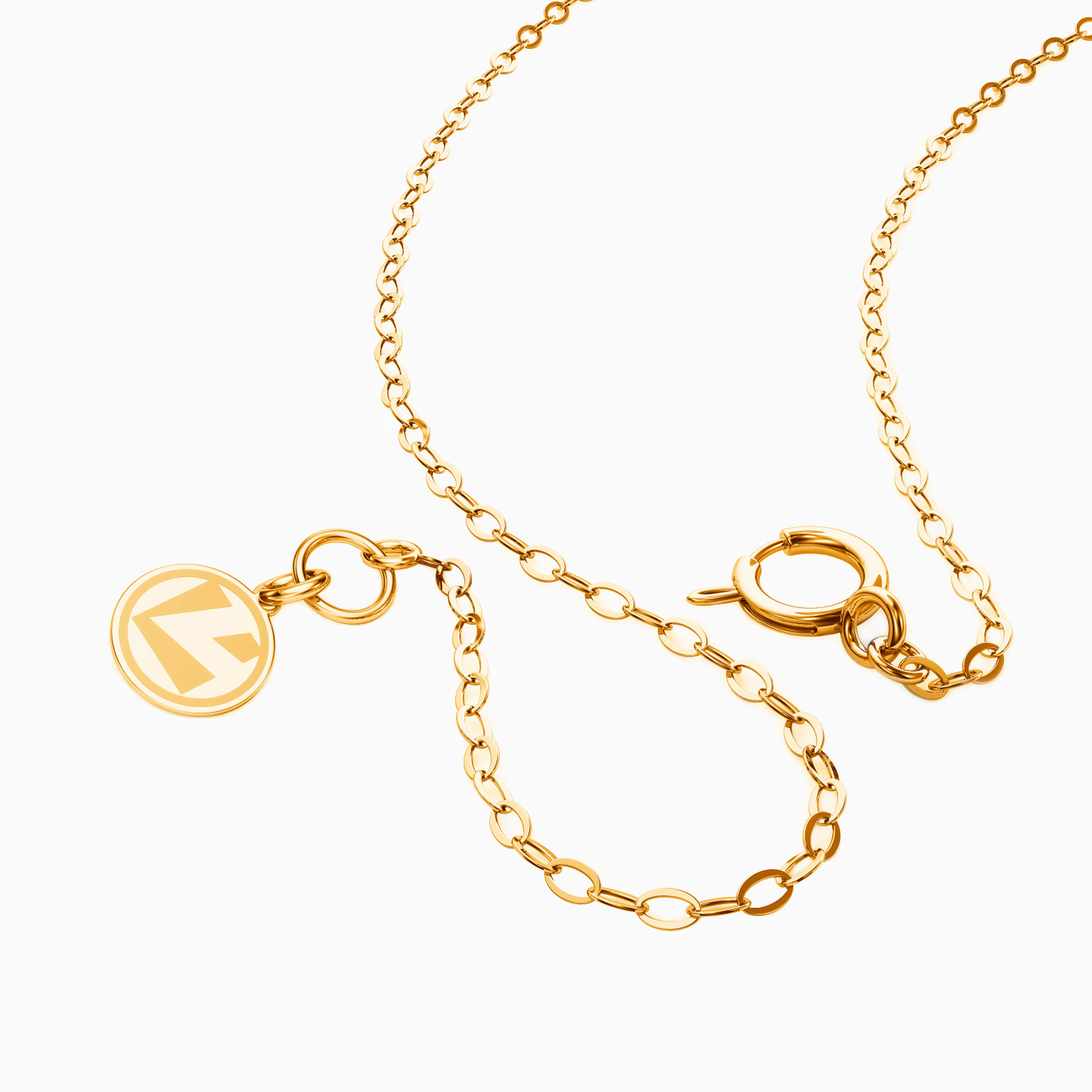 18K Gold Chain Necklace - 2