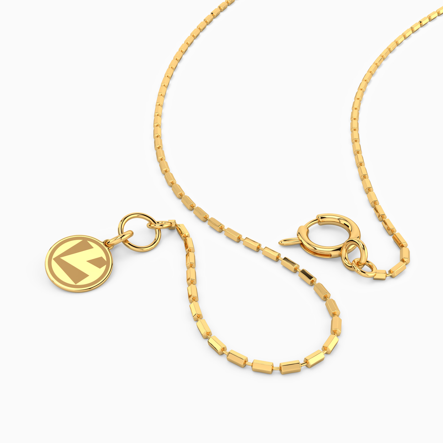 18K Gold Chain Necklace - 2