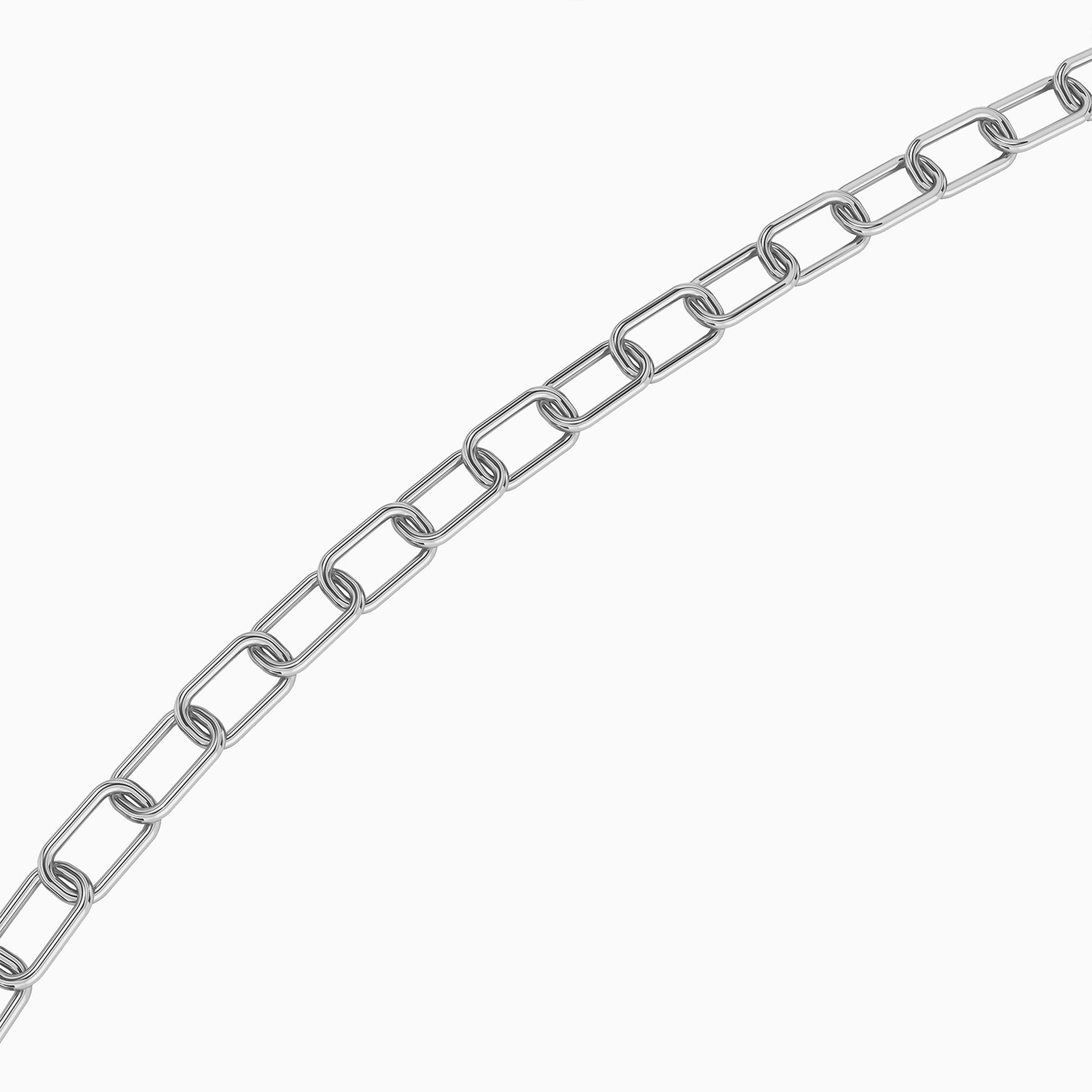 سلسلة ذهب حلقات عيار 18 قيراط - 3 سلسلة ذهب حلقات عيار 18 قيراط - 3