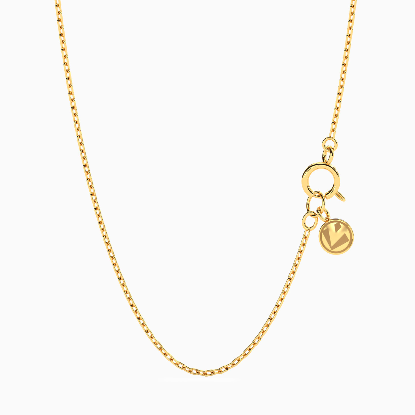 18K Gold Chain Necklace