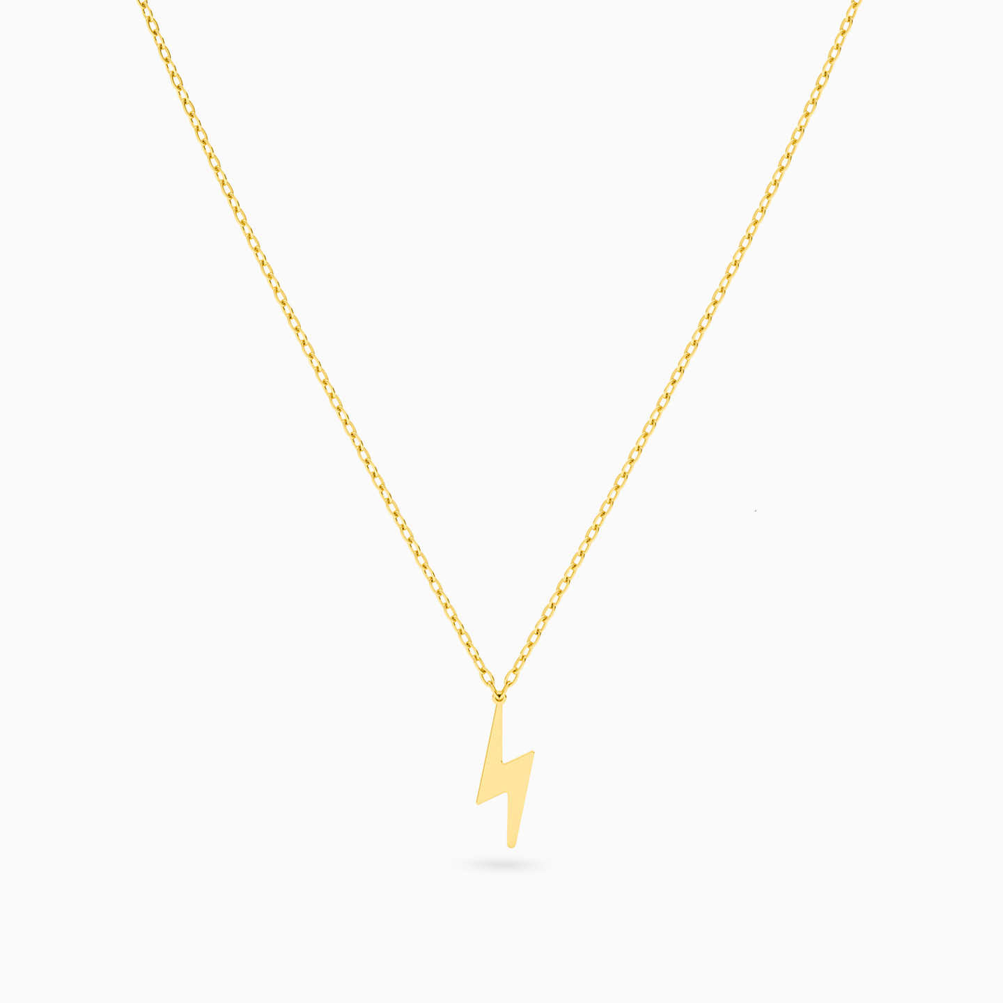 Lightning Necklace in 18K Gold - 3 Lightning Necklace in 18K Gold - 3