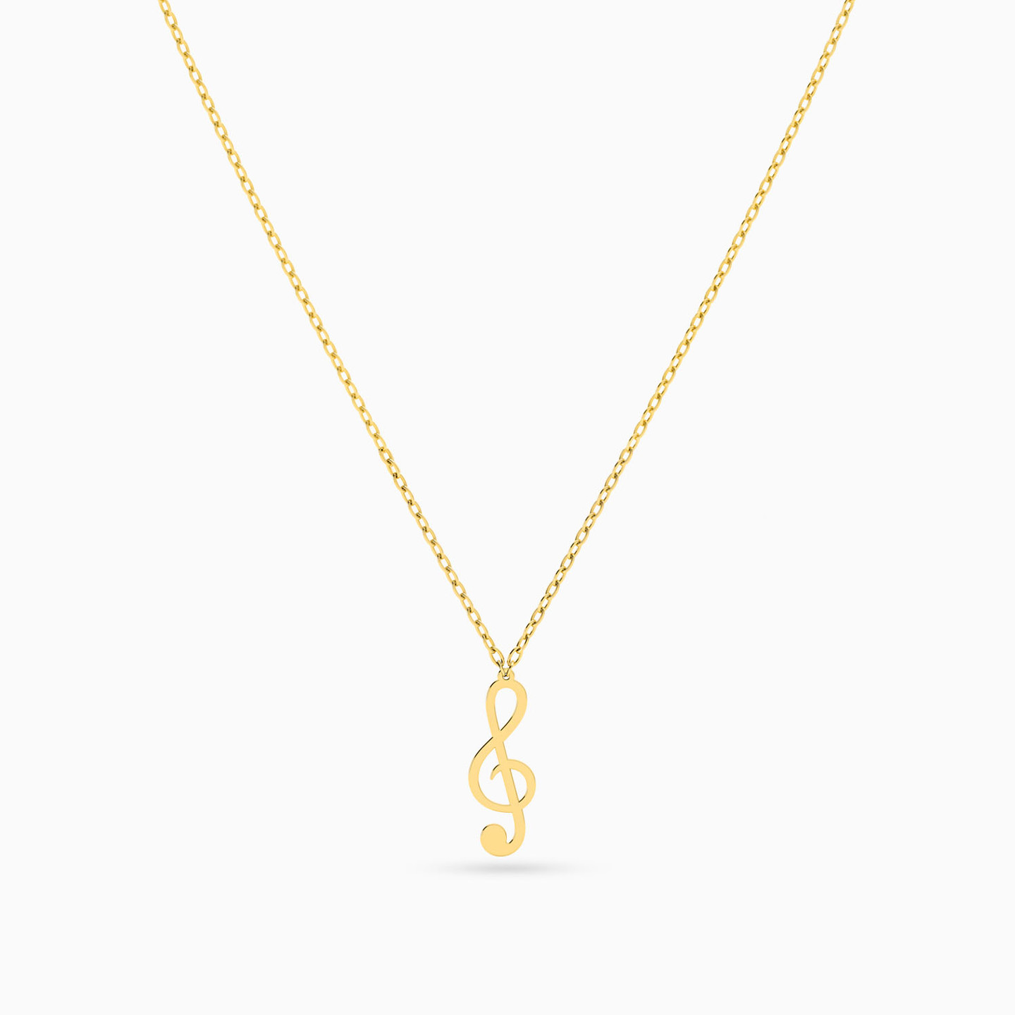 18K Gold Pendant Necklace - 3