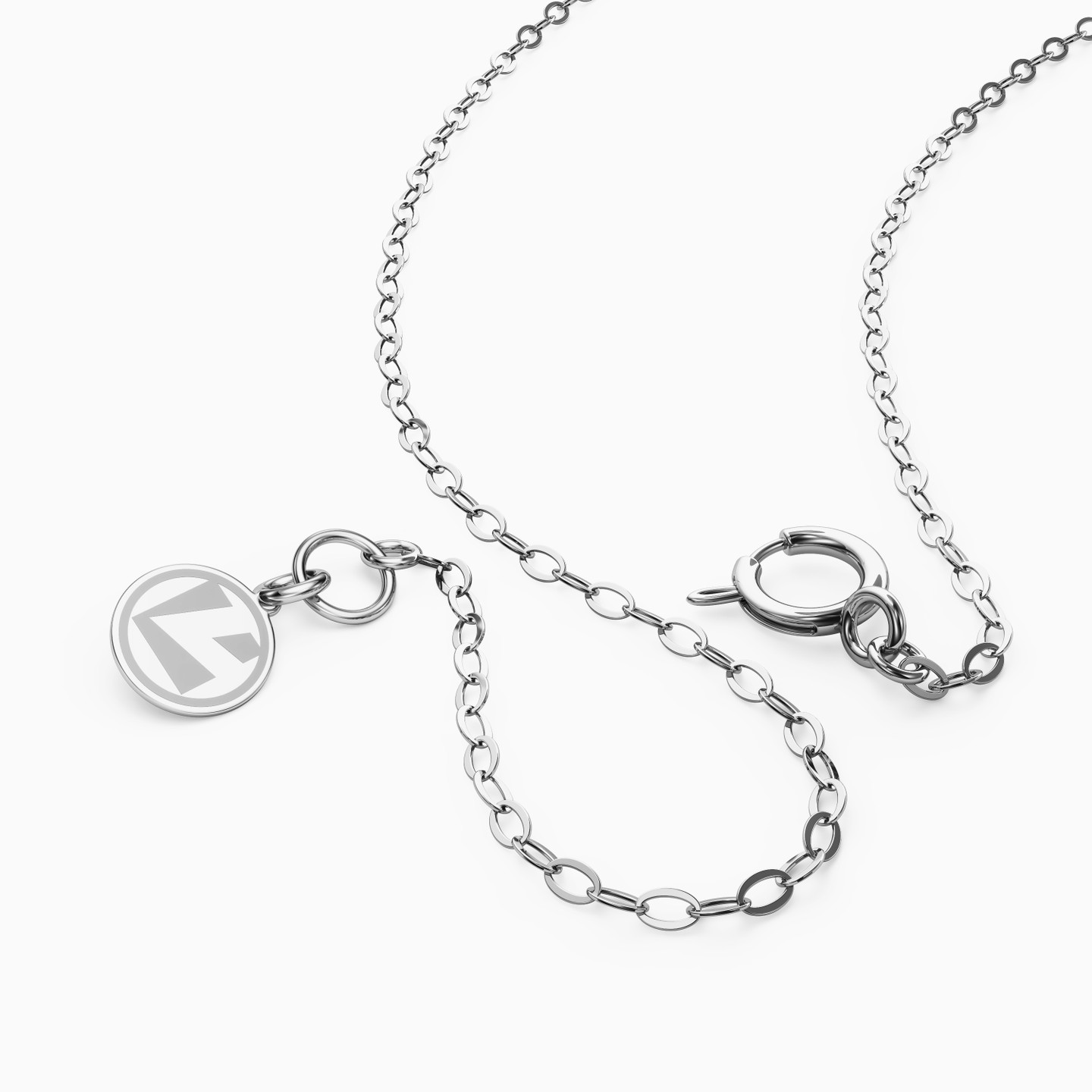 Links Chain Necklace in 18K Gold - 2 Links Chain Necklace in 18K Gold - 2