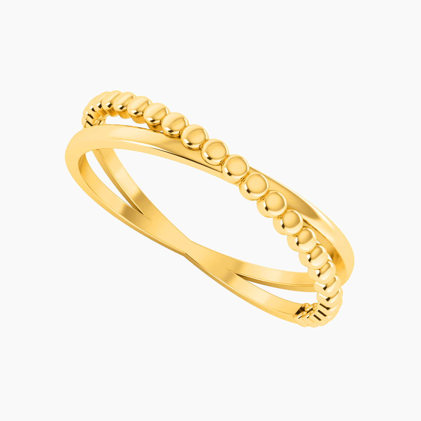 Textured Ring in 18K Gold - 2 Textured Ring in 18K Gold - 2