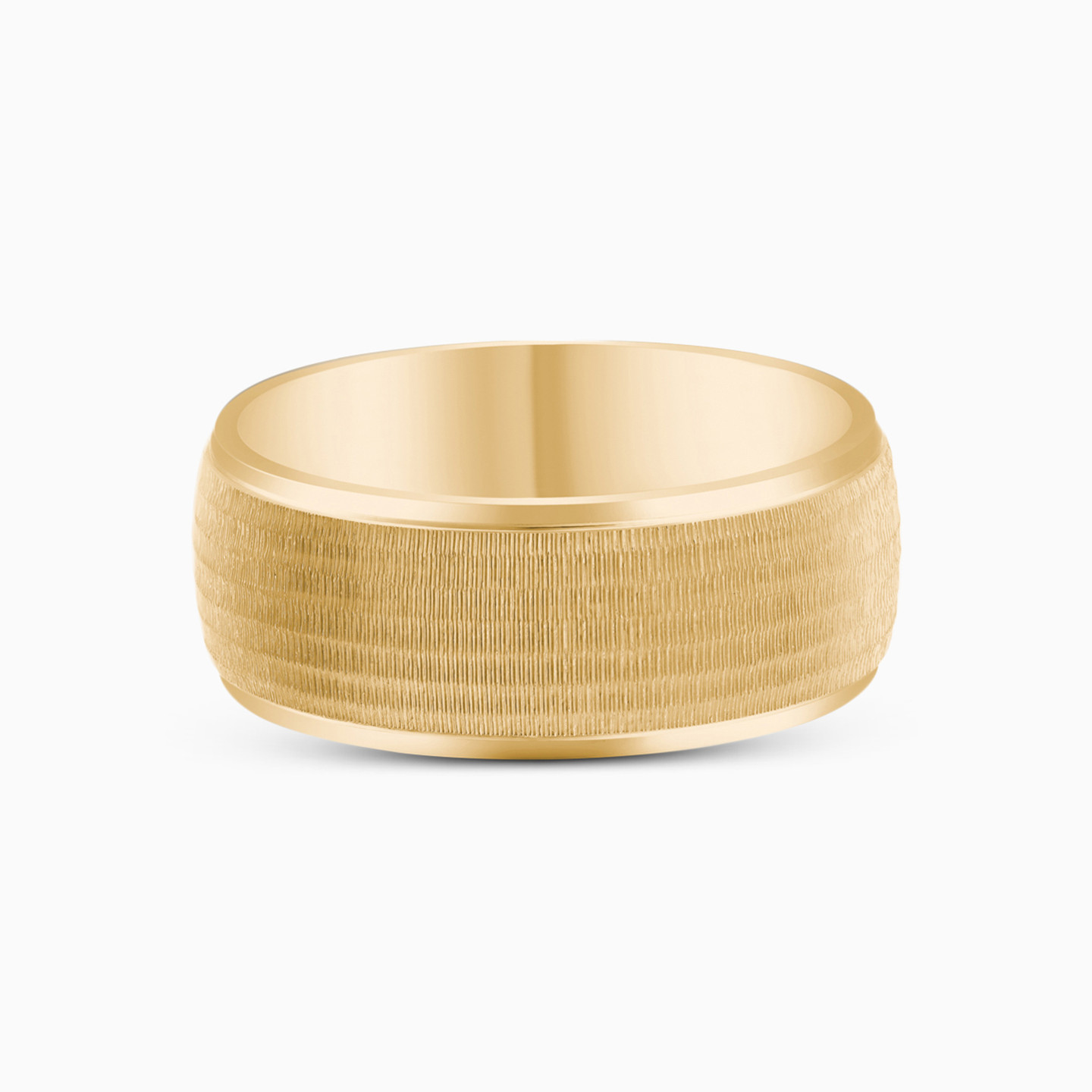 18K Gold Wedding Band - Size 16