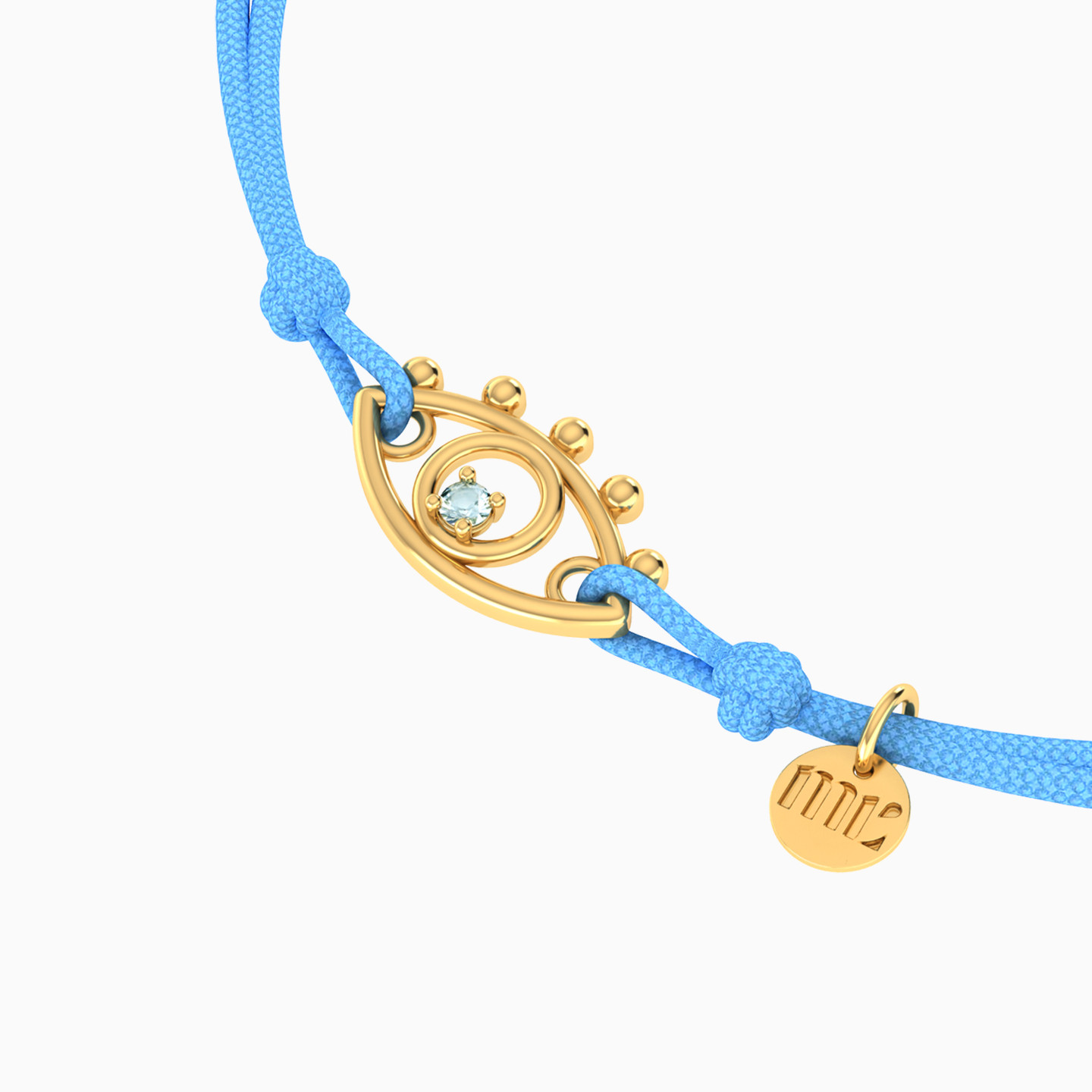 Cord Bracelet in 14K Gold - 3 Cord Bracelet in 14K Gold - 3