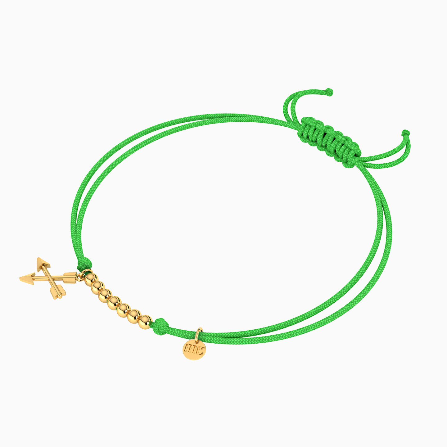 Cord Bracelet In 14K Gold - 2 Cord Bracelet In 14K Gold - 2