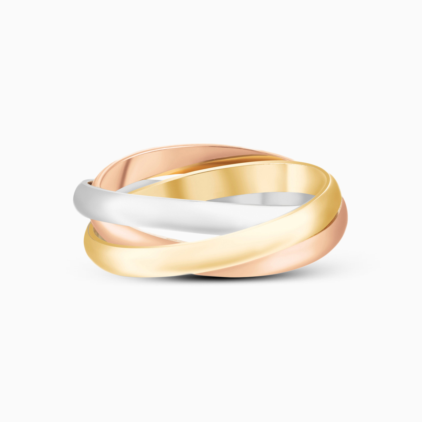 18K Gold Wedding Band- Size 15