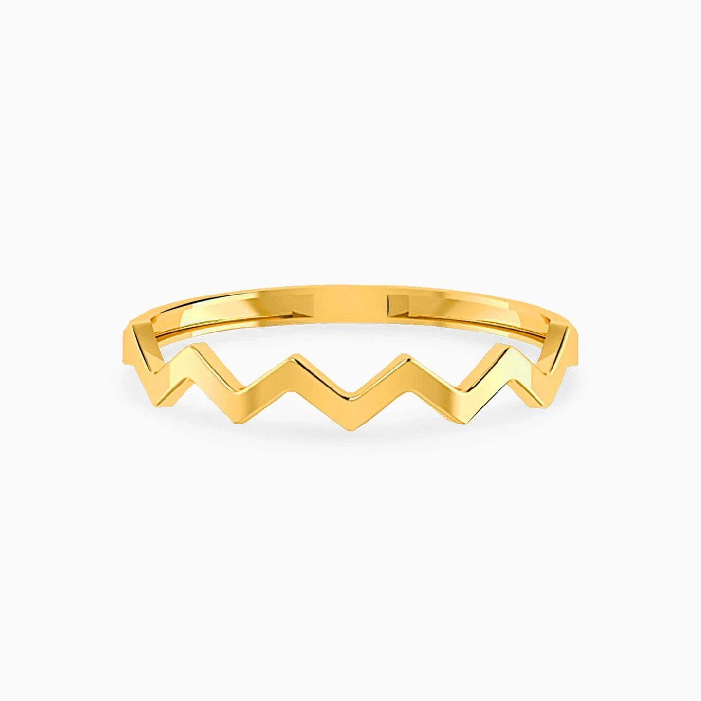 Zigzag Ring in 14K Gold Zigzag Ring in 14K Gold