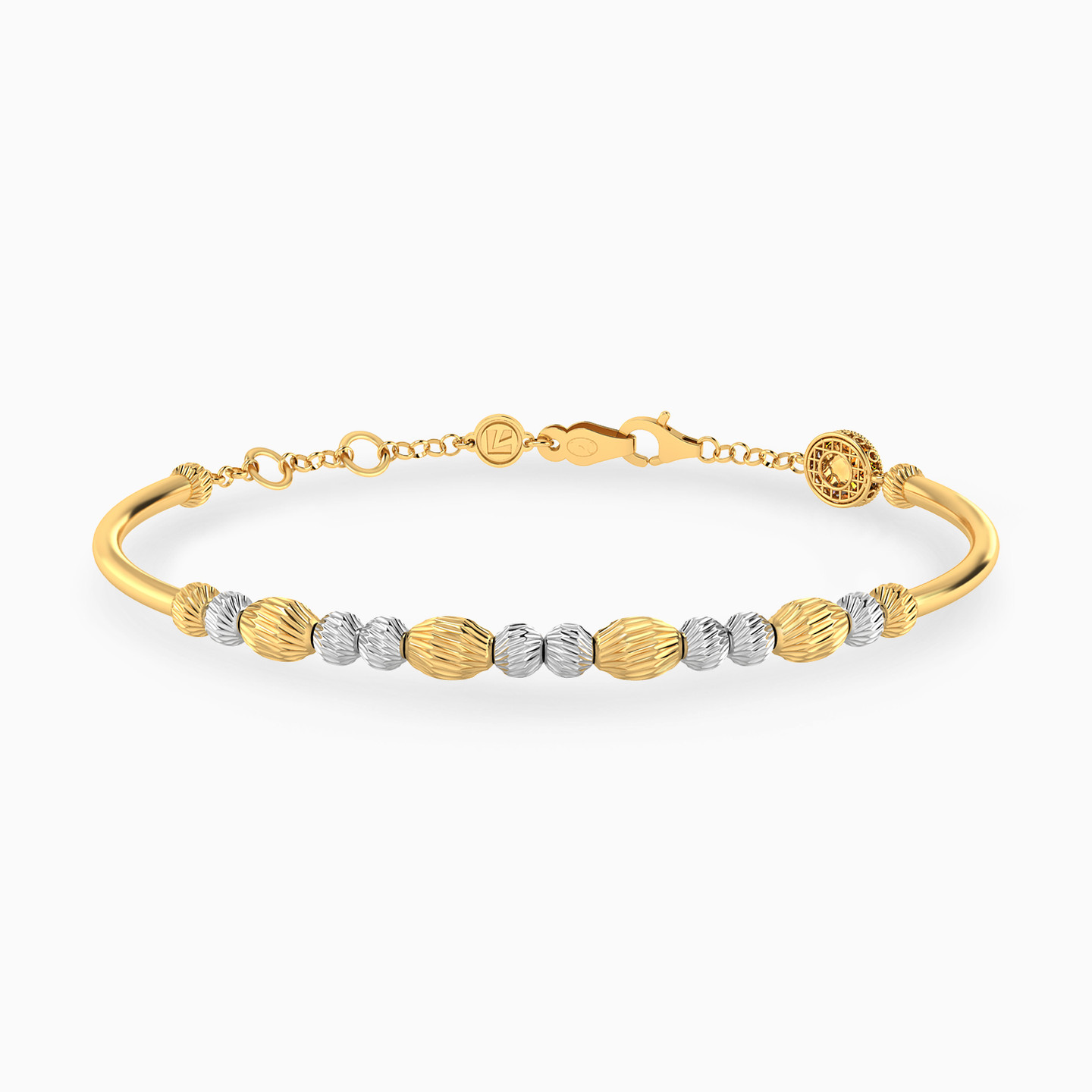Beaded Bangle Bracelet in 18K Gold Beaded Bangle Bracelet in 18K Gold