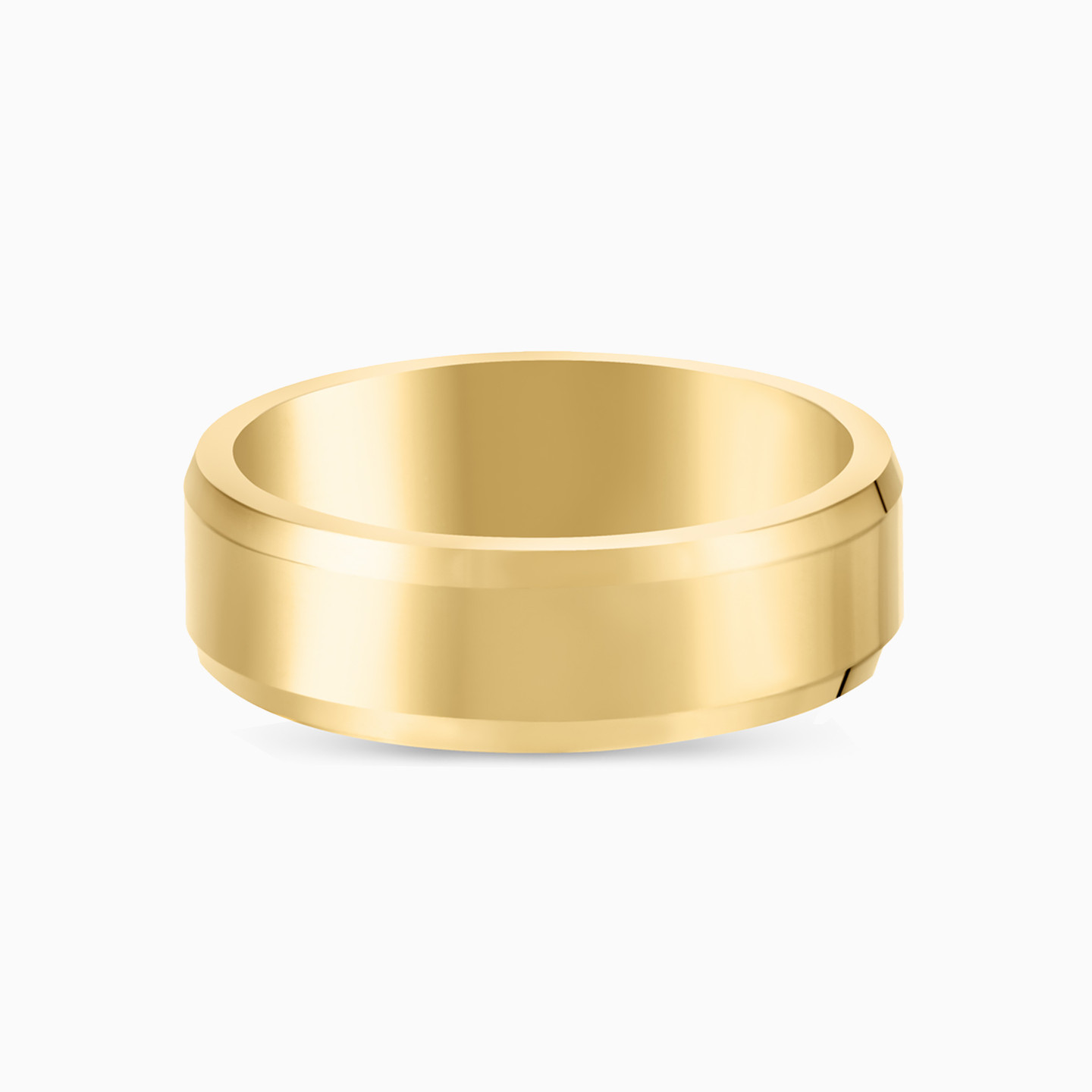 18K Gold Wedding Band- Size 16