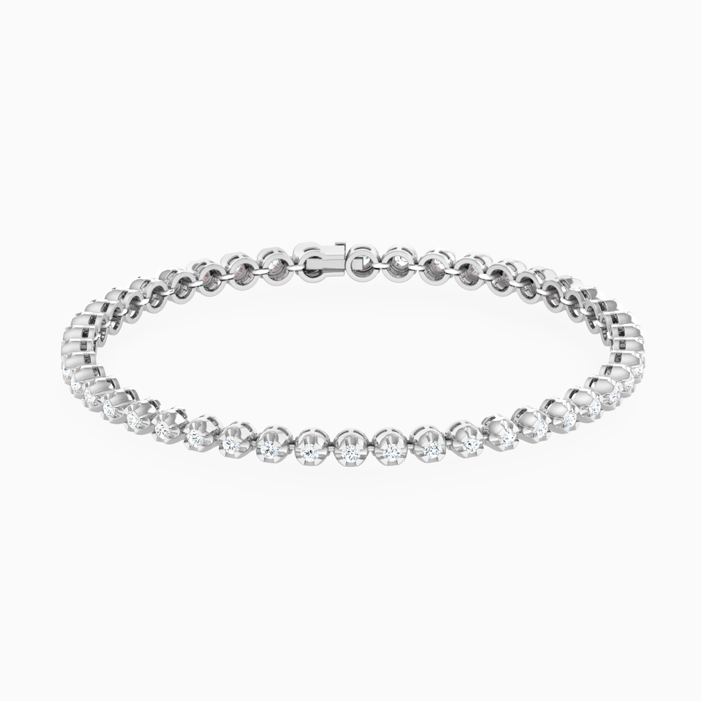 18K Gold Diamond Tennis Bracelet