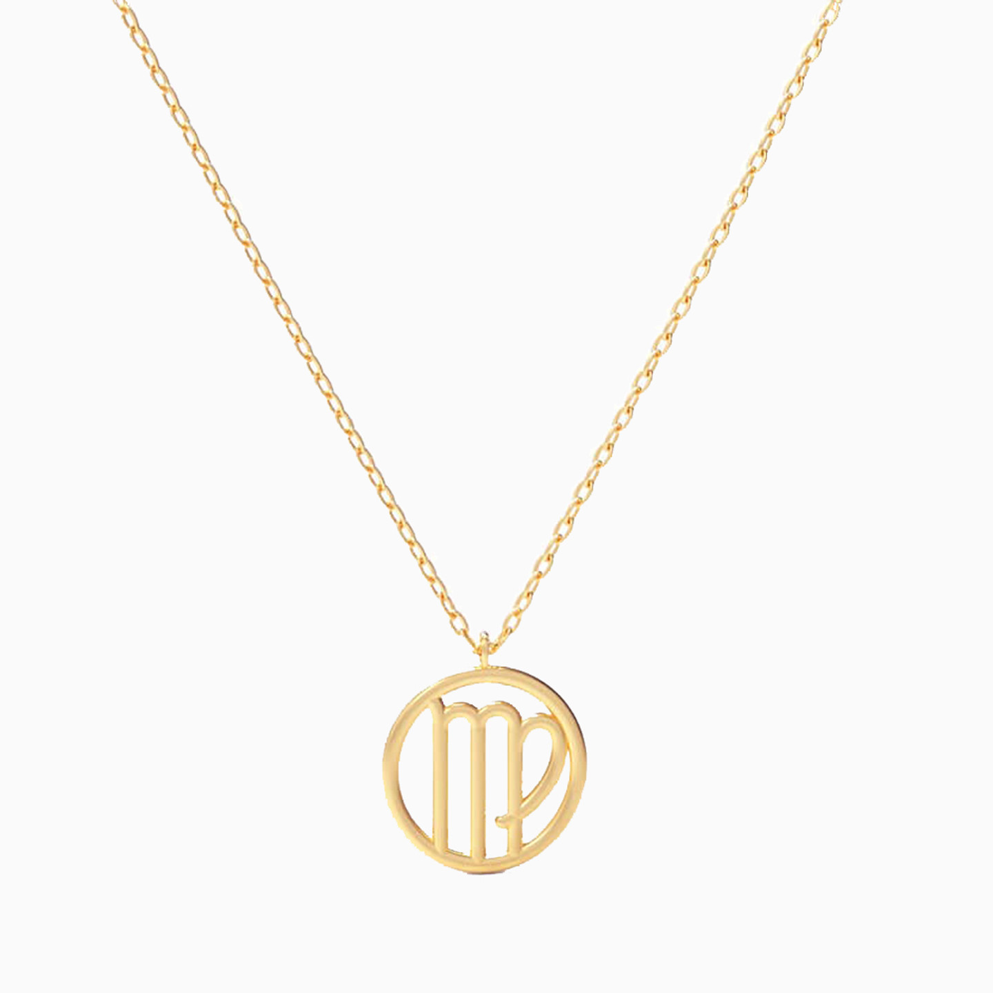 18K Gold Pendant Necklace