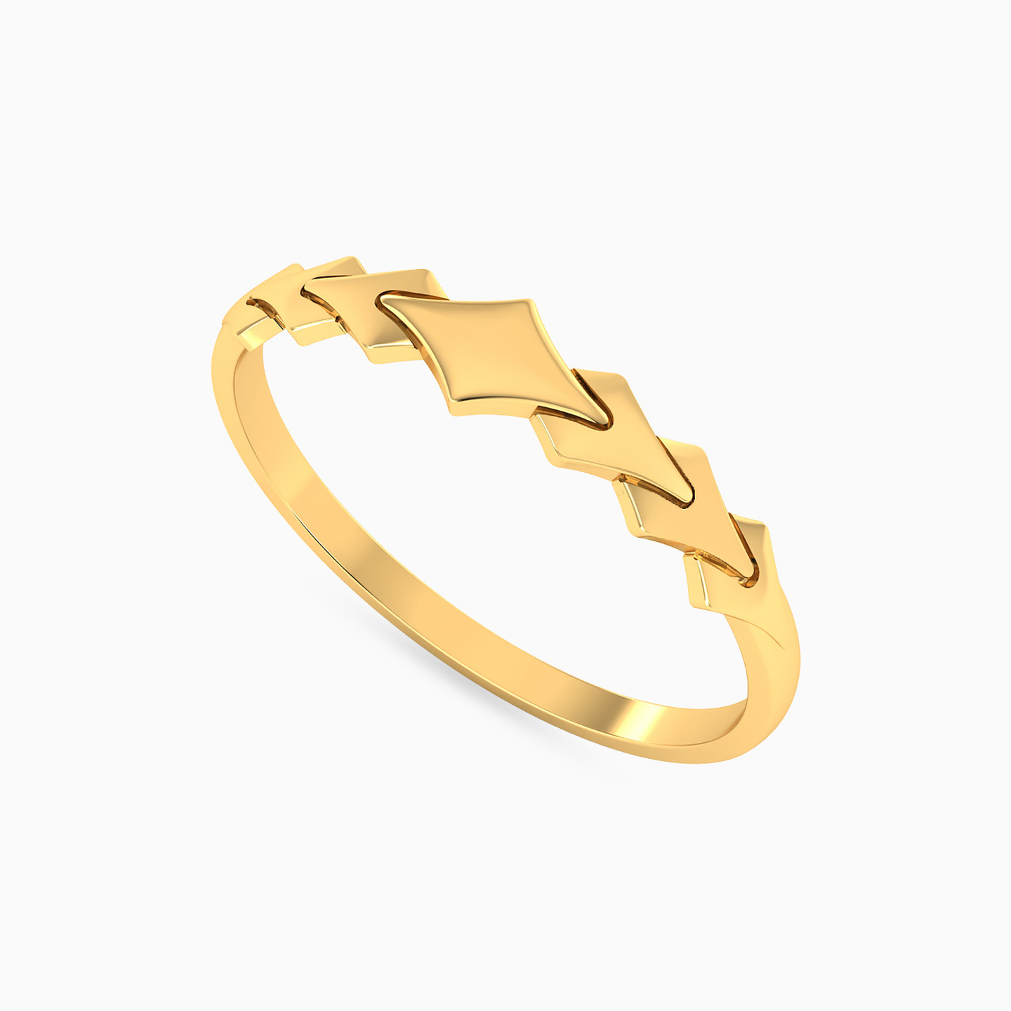 Statement Ring in 14K Gold - 3