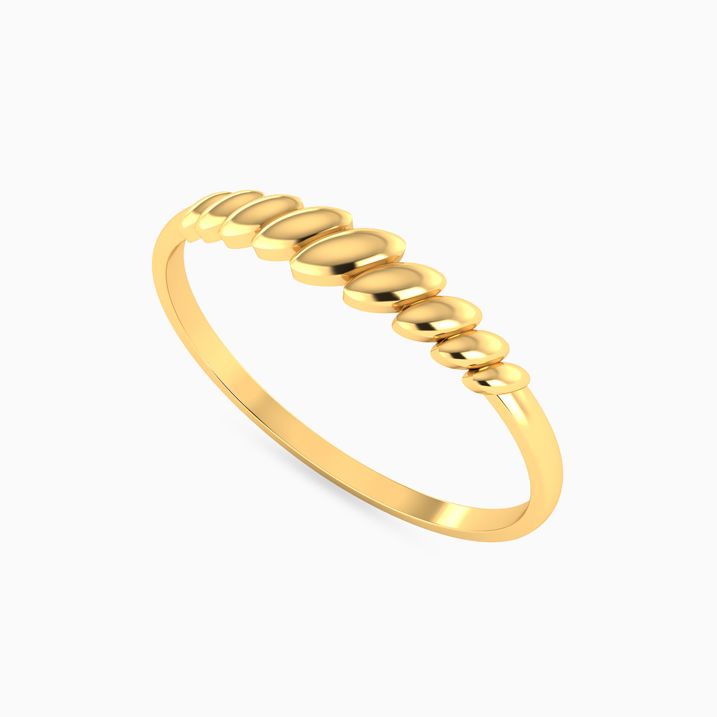 Statement Ring in 14K Gold - 3 Statement Ring in 14K Gold - 3
