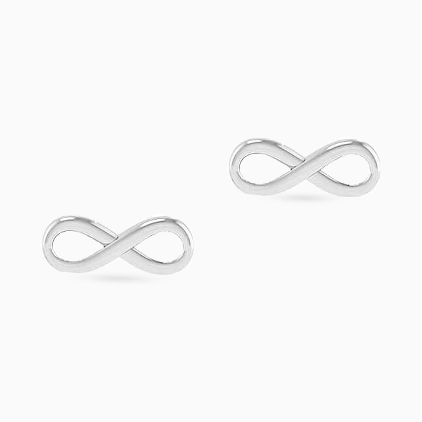 Infinity Stud Earrings in 18K Gold Infinity Stud Earrings in 18K Gold