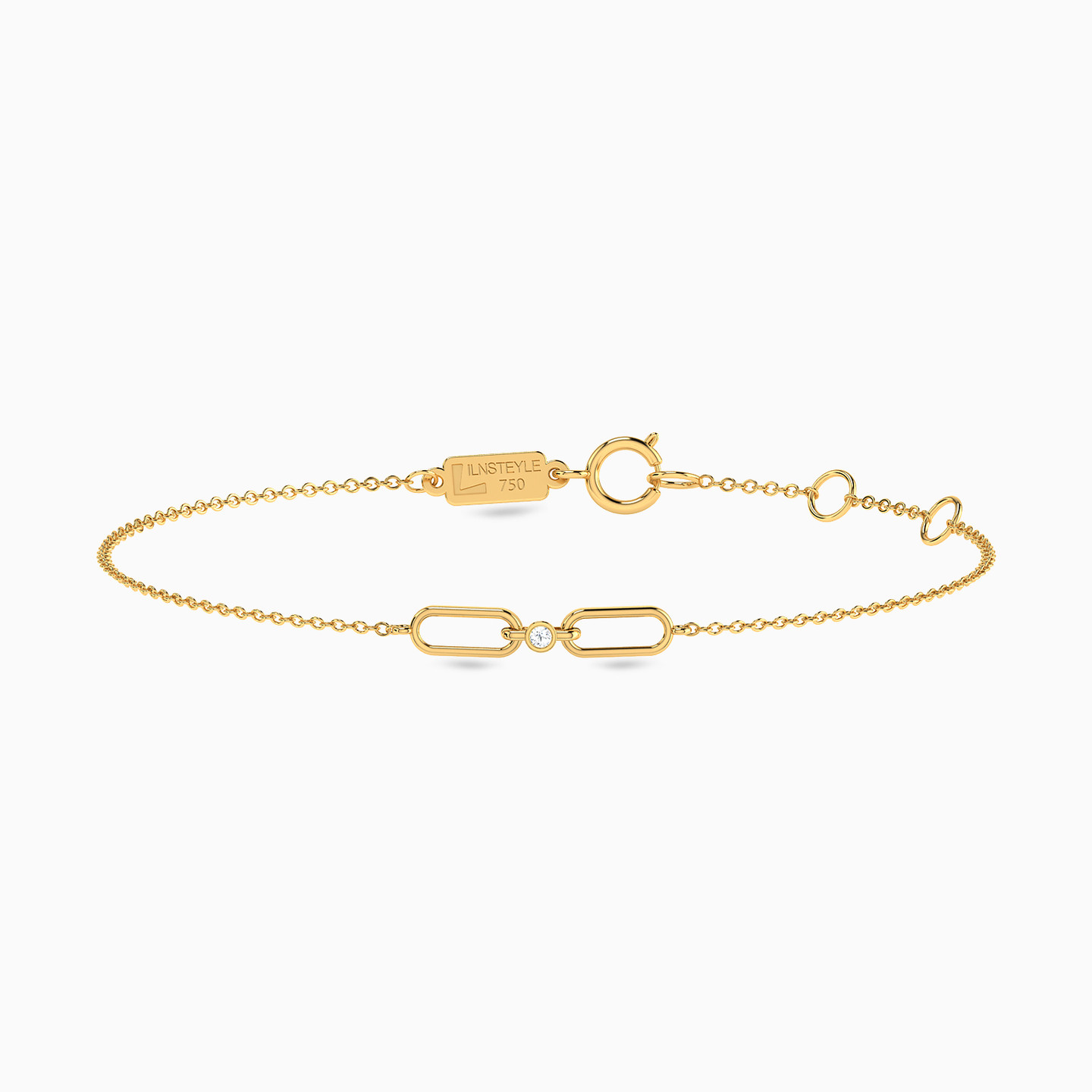 Multi Shaped Cubic Zirconia Full Jewelry Set in 18K Gold (4 Pieces) - 3 Multi Shaped Cubic Zirconia Full Jewelry Set in 18K Gold (4 Pieces) - 3