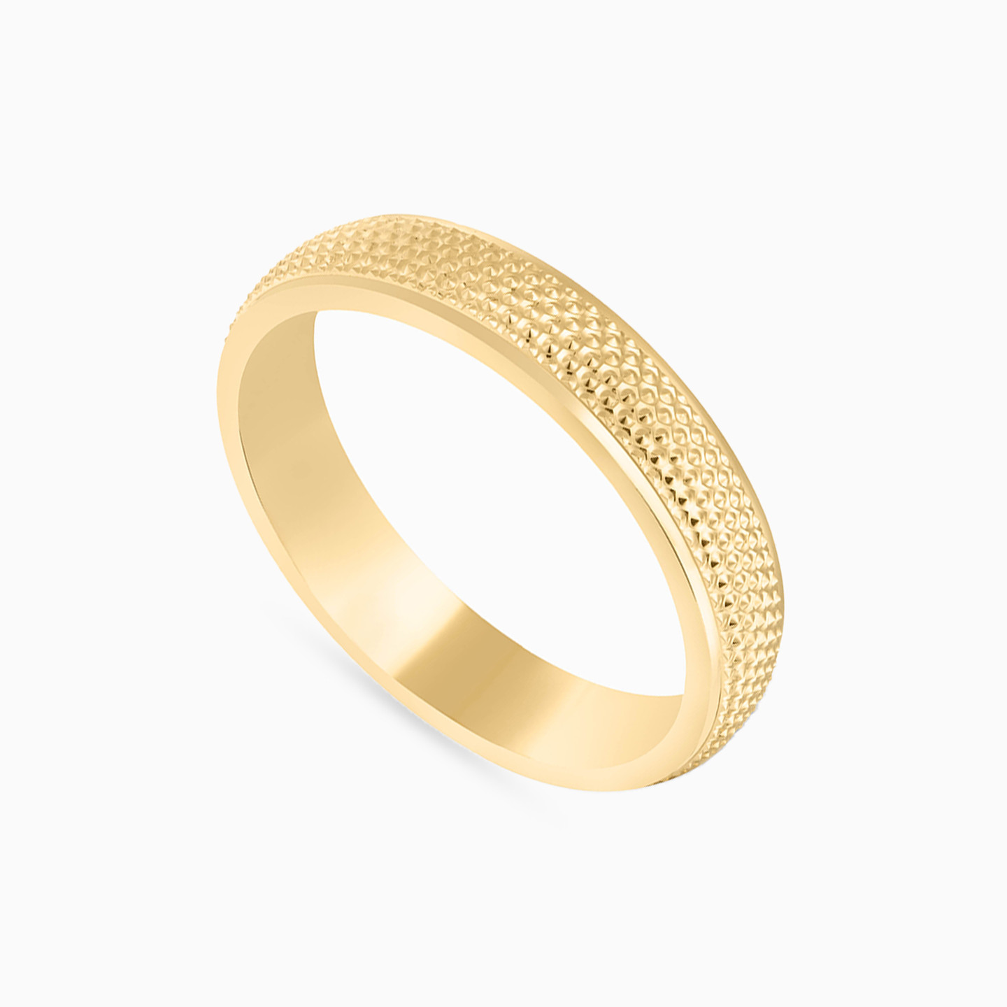 Wedding Band in 18K Gold - Size 17 - 2