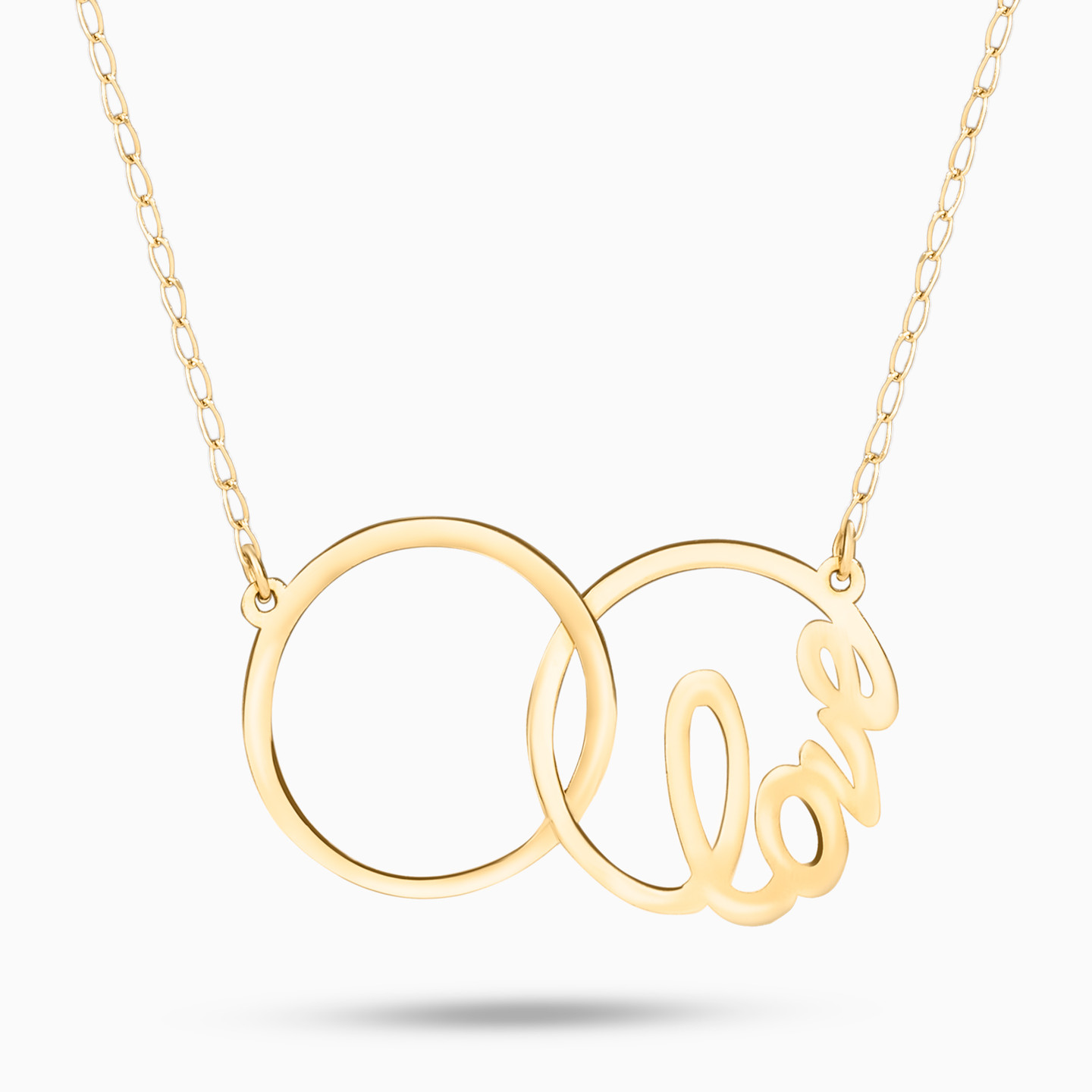 Love Necklace In 18K Gold Love Necklace In 18K Gold