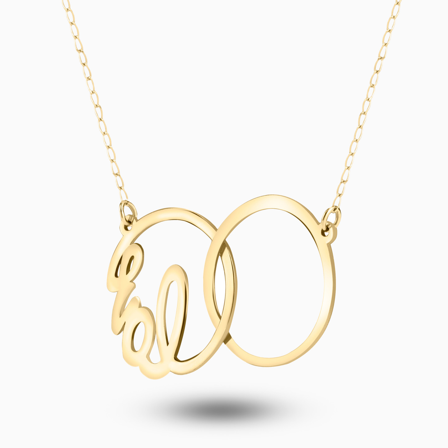 Love Necklace In 18K Gold - 2 Love Necklace In 18K Gold - 2