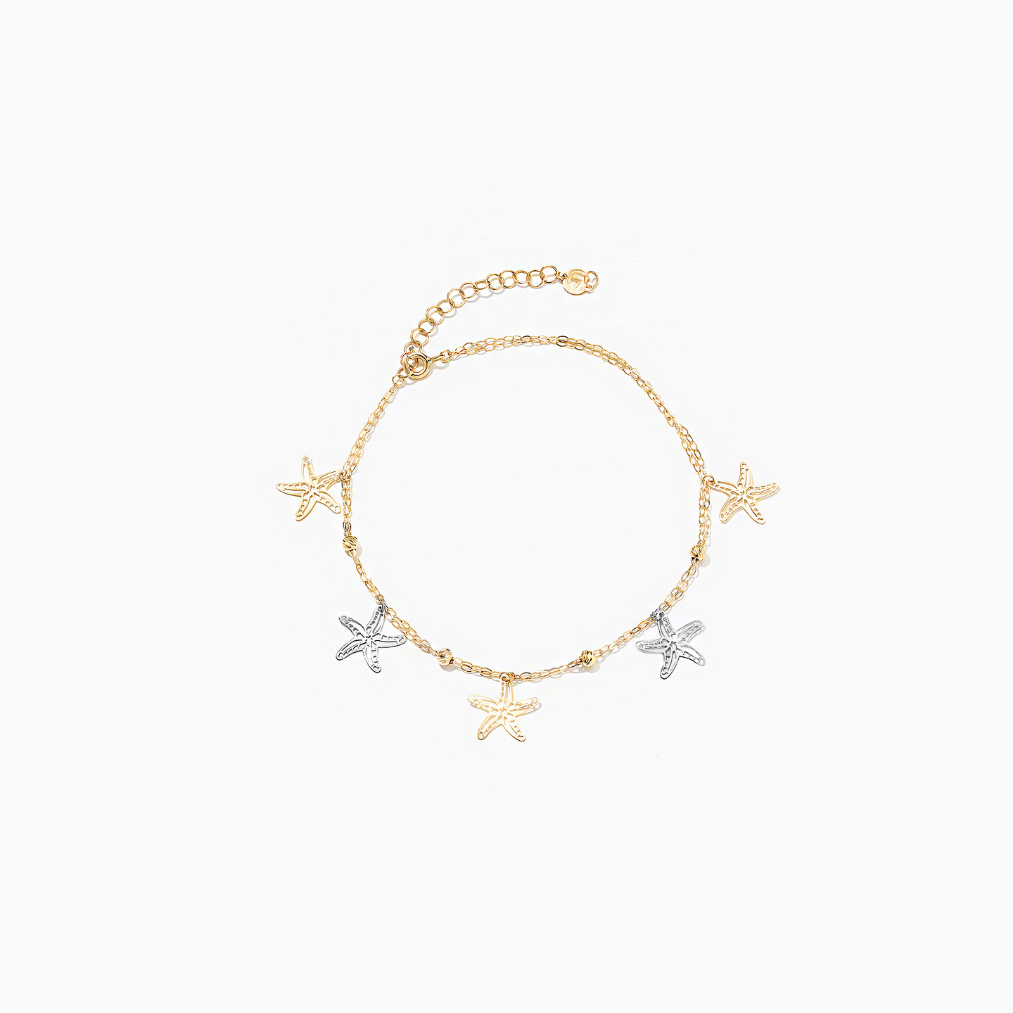 خلخال ذهب نجمة بحر عيار 18 قيراط خلخال ذهب نجمة بحر عيار 18 قيراط