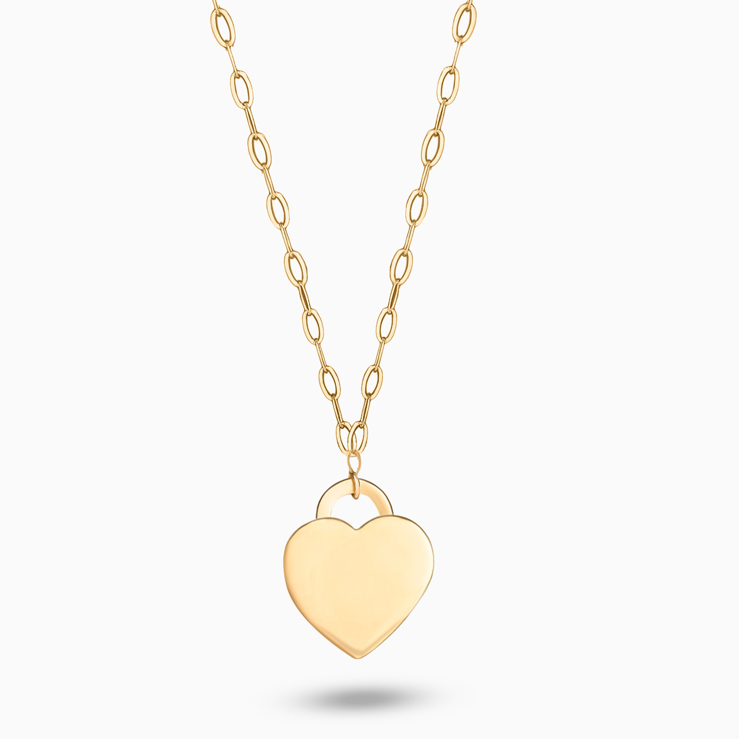 Heart Necklace in 18K Gold Heart Necklace in 18K Gold