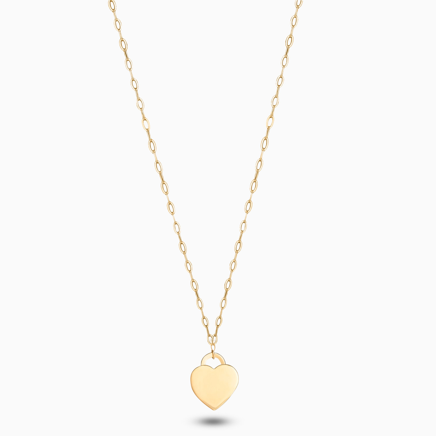 Heart Necklace in 18K Gold - 3 Heart Necklace in 18K Gold - 3