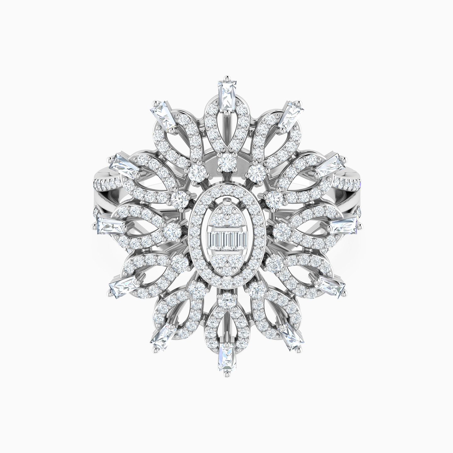 Multi-shaped Diamond Ring in 18K Gold Multi-shaped Diamond Ring in 18K Gold