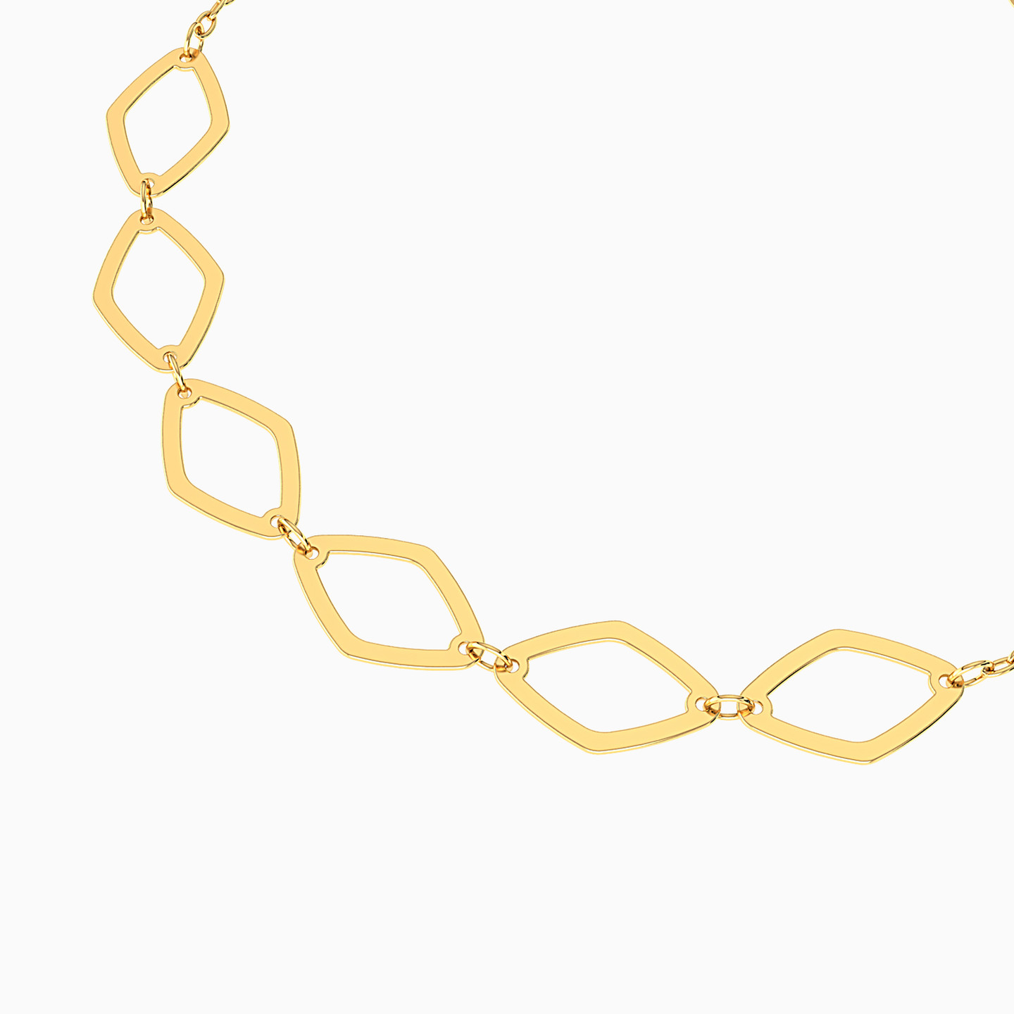 Chain Bracelet in 18K Gold - 3 Chain Bracelet in 18K Gold - 3