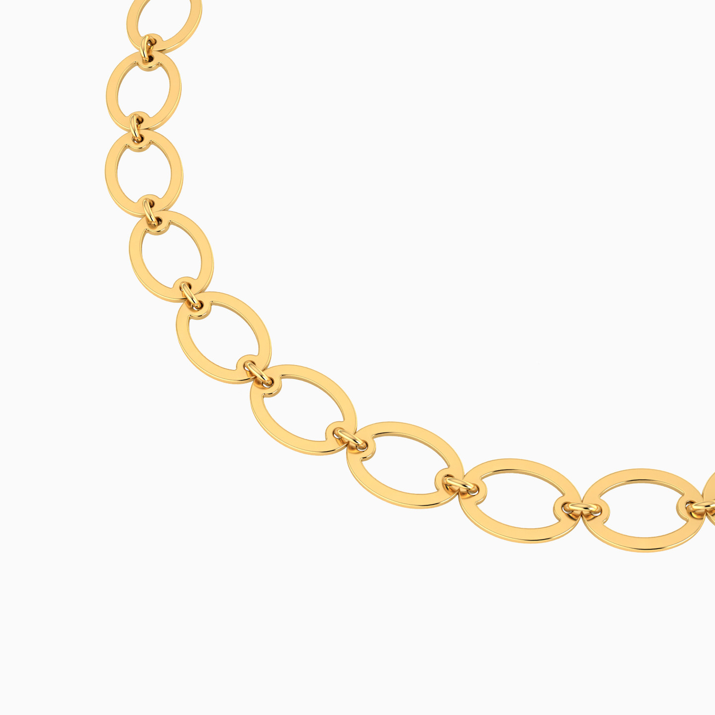 Chain Bracelet in 18K Gold - 3 Chain Bracelet in 18K Gold - 3