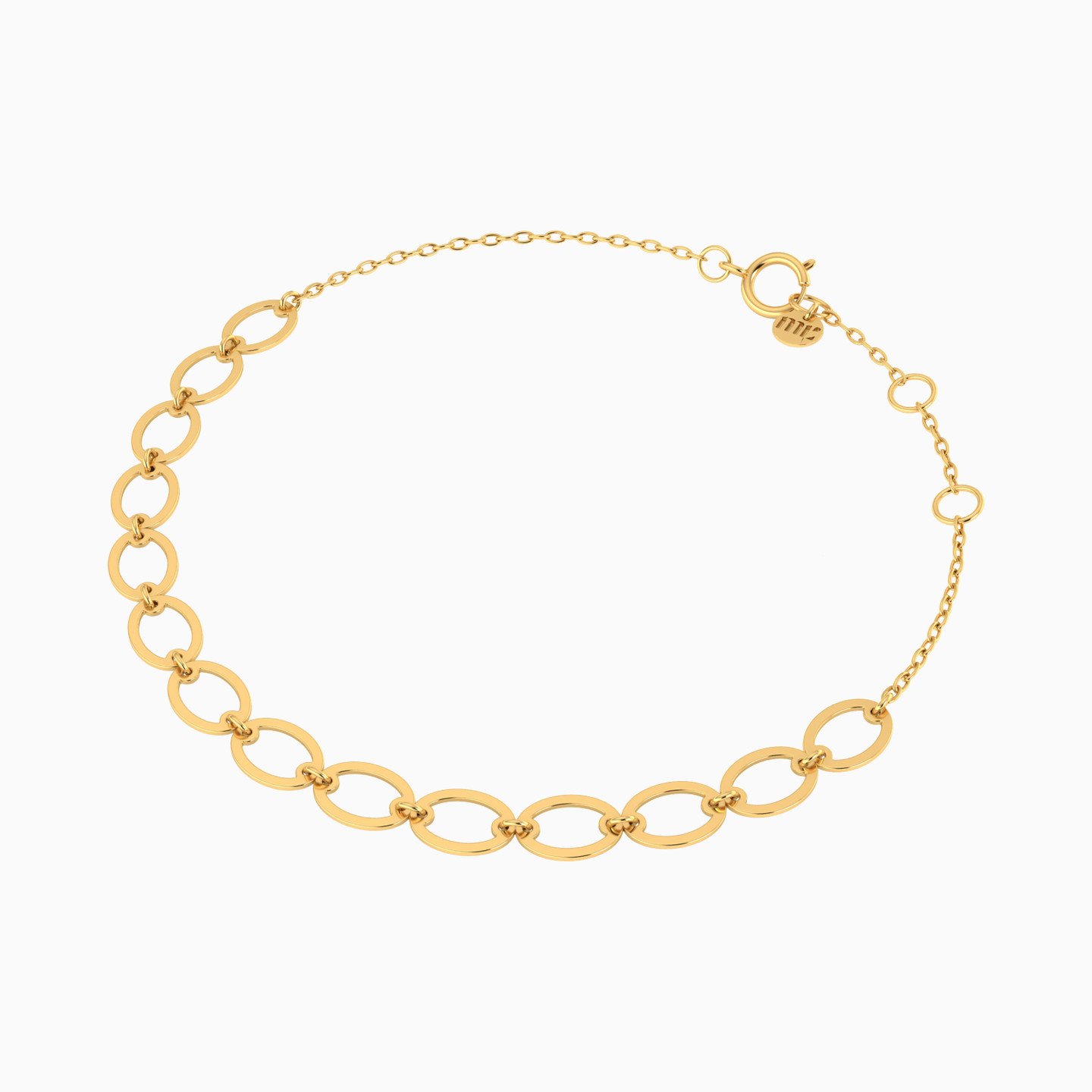 Chain Bracelet in 18K Gold - 2 Chain Bracelet in 18K Gold - 2